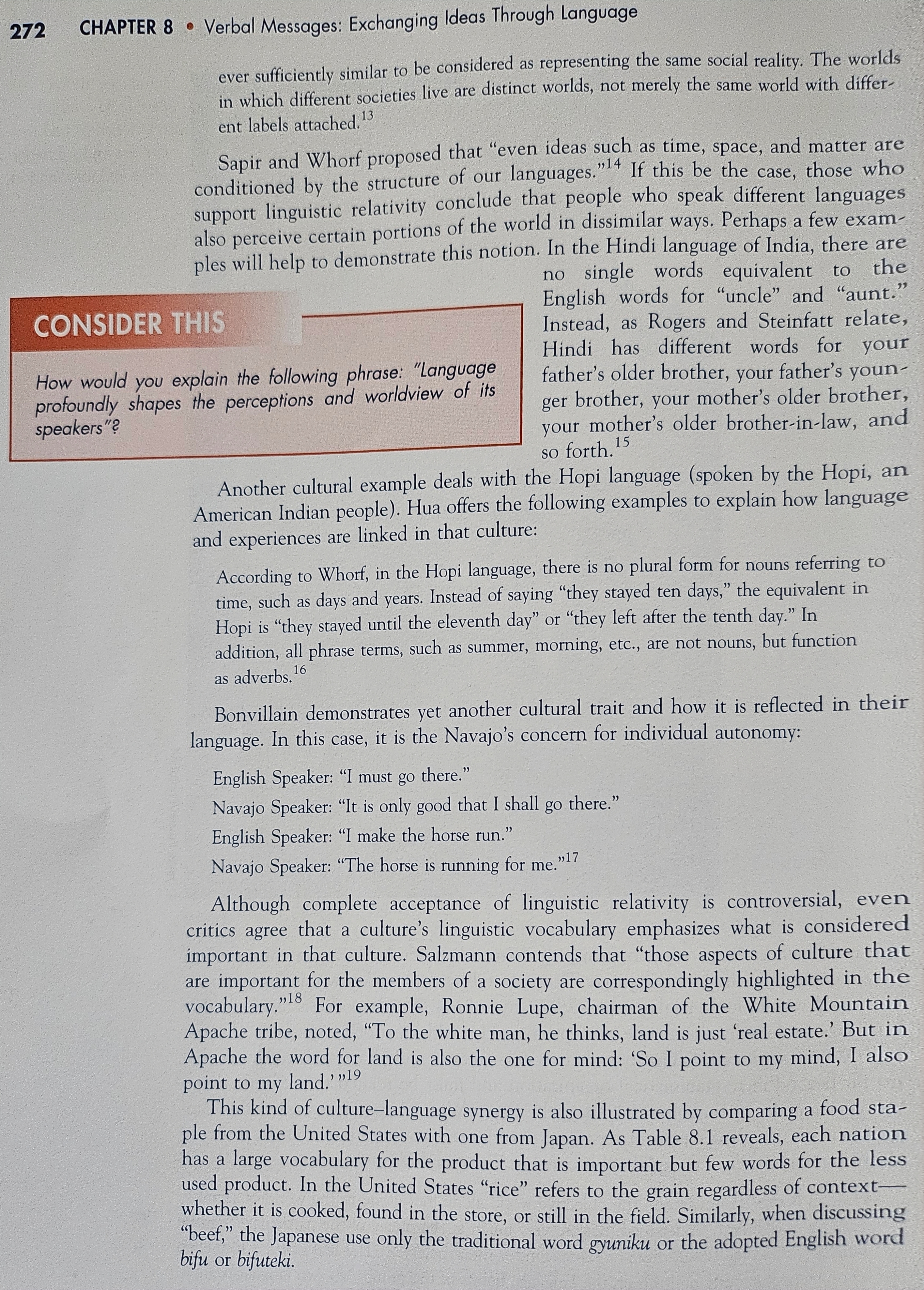 \"I MeSSches: Ex'hangingldeas TthshI-unguage A language is a part of a culture,