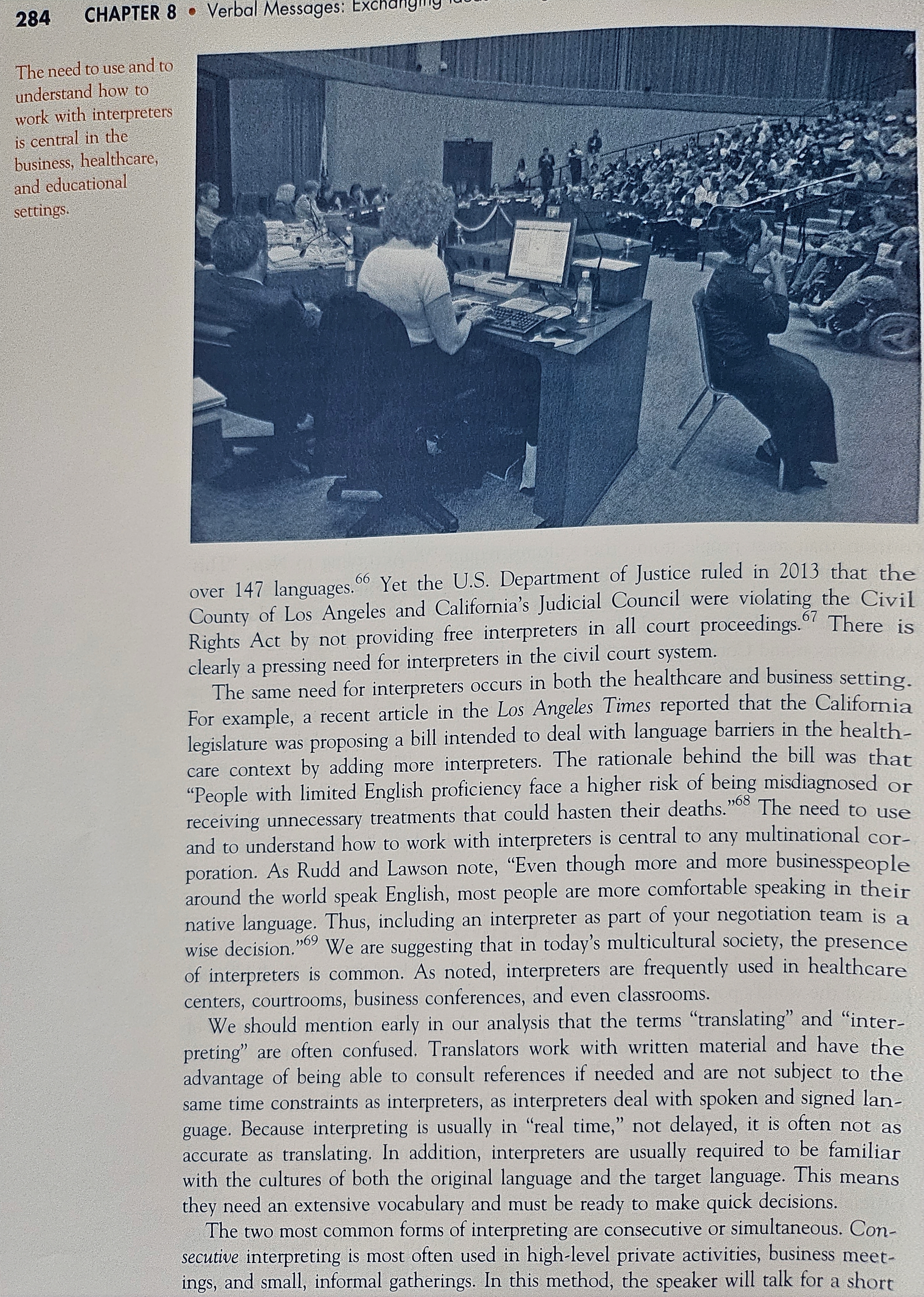 language in our lives when they write, \"All people use language to