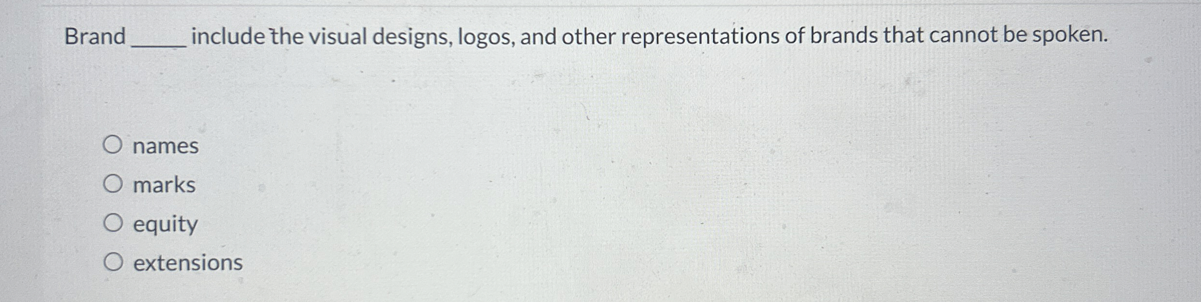  Brand include the visual designs, logos, and other representations of brands