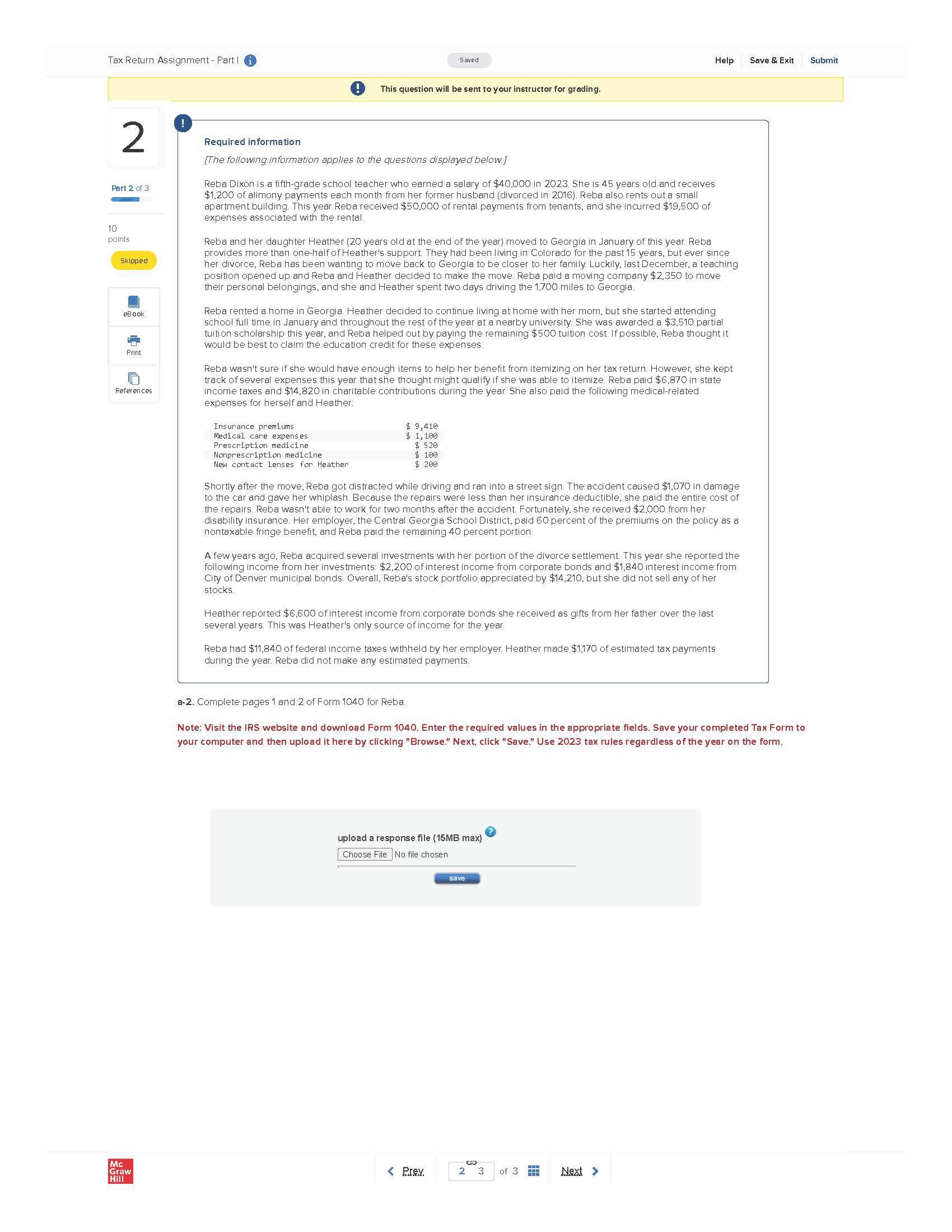 Exit Submit Check my work mode : This shows what is correct
