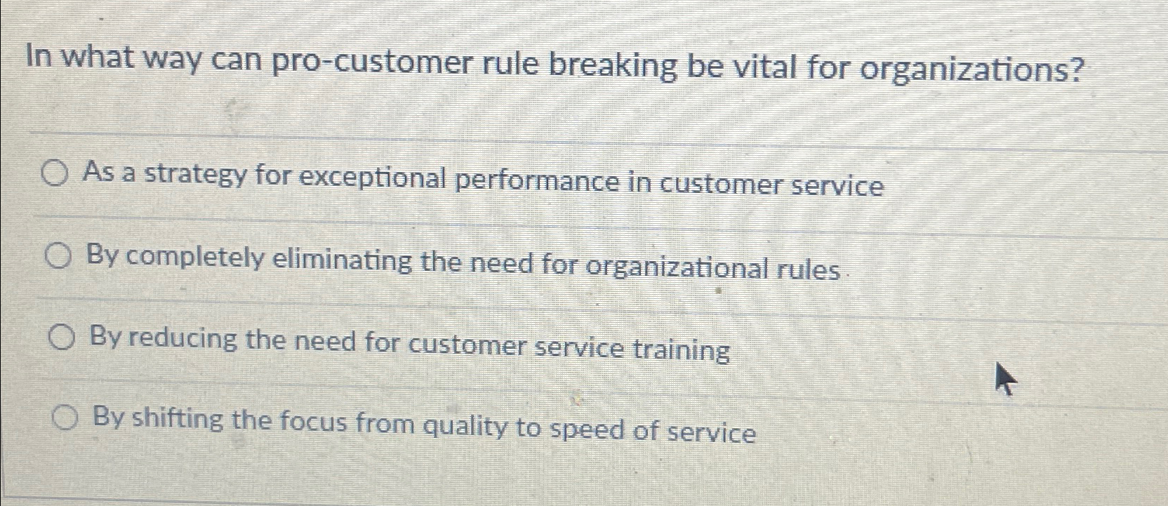  In what way can pro-customer rule breaking be vital for organizations?