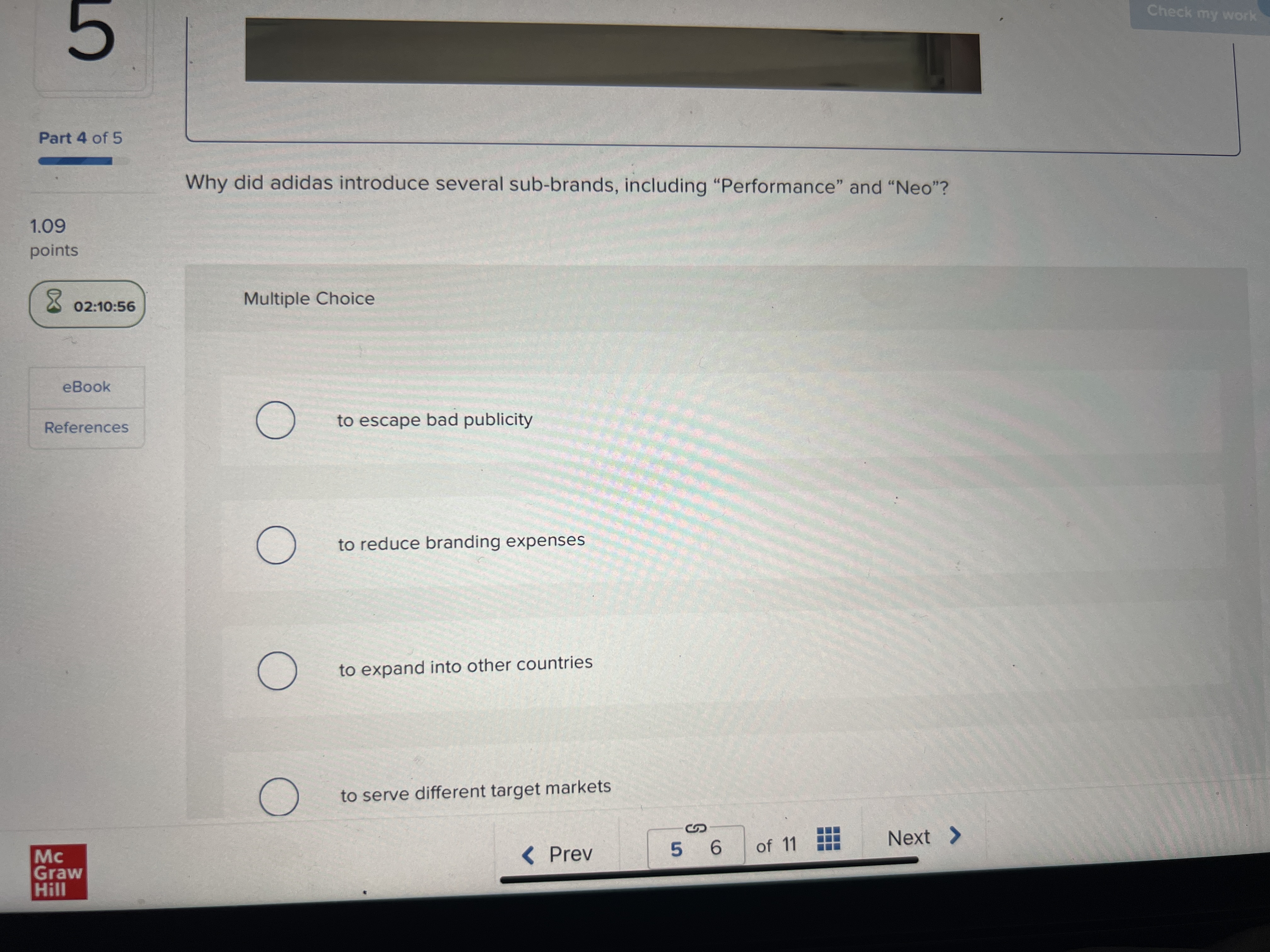  Why did adidas introduce several sub-brands, including "Performance" and "Neo"? to