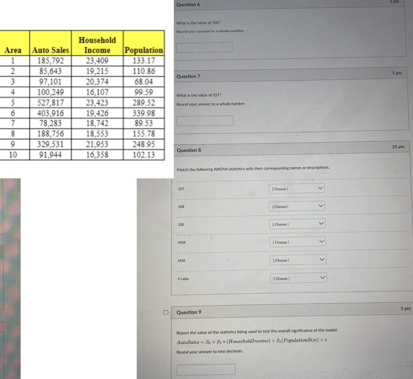  Use the graph to get the provided 