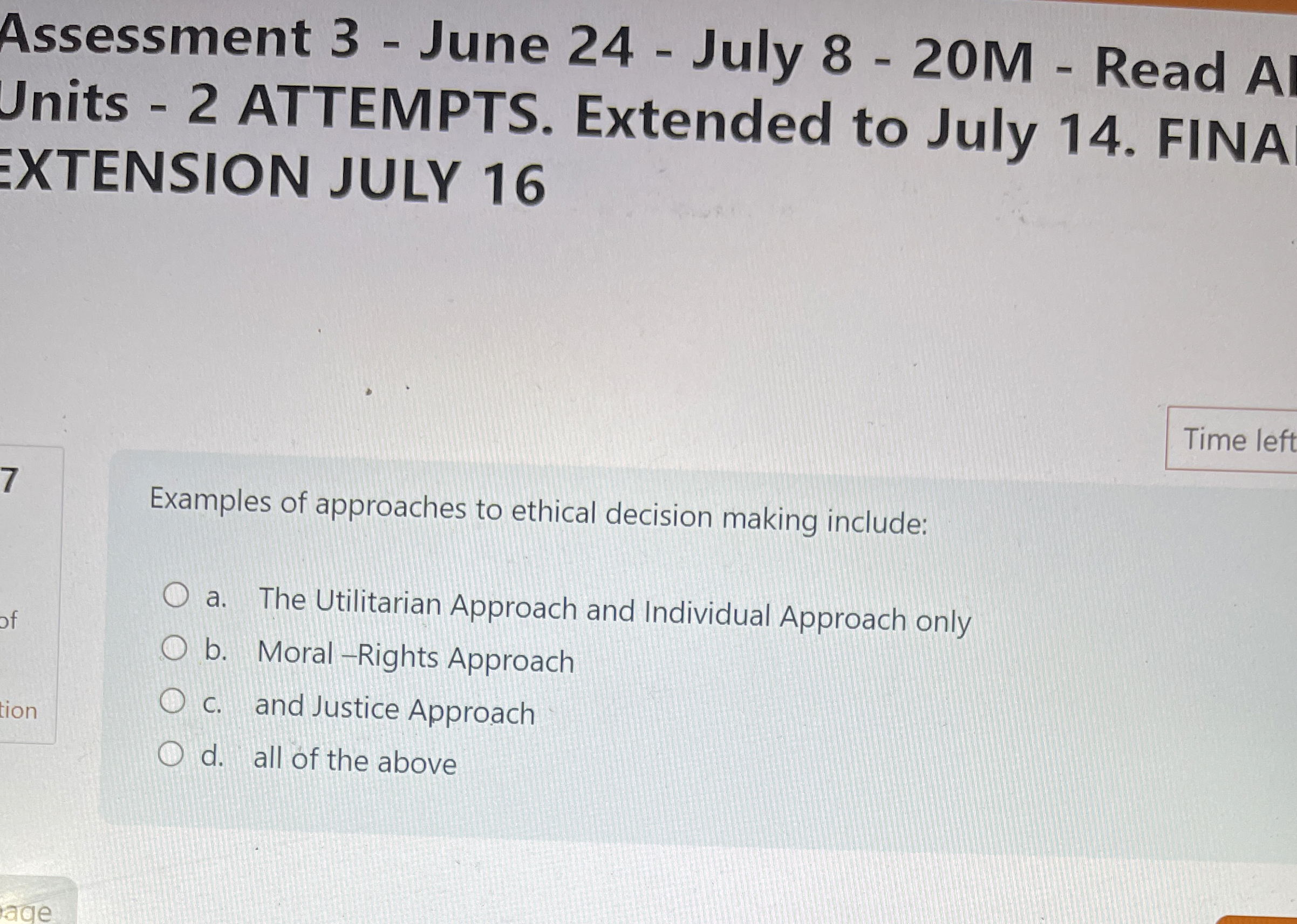  Assessment 3- June 24- July 8-20M - Read A Units -2