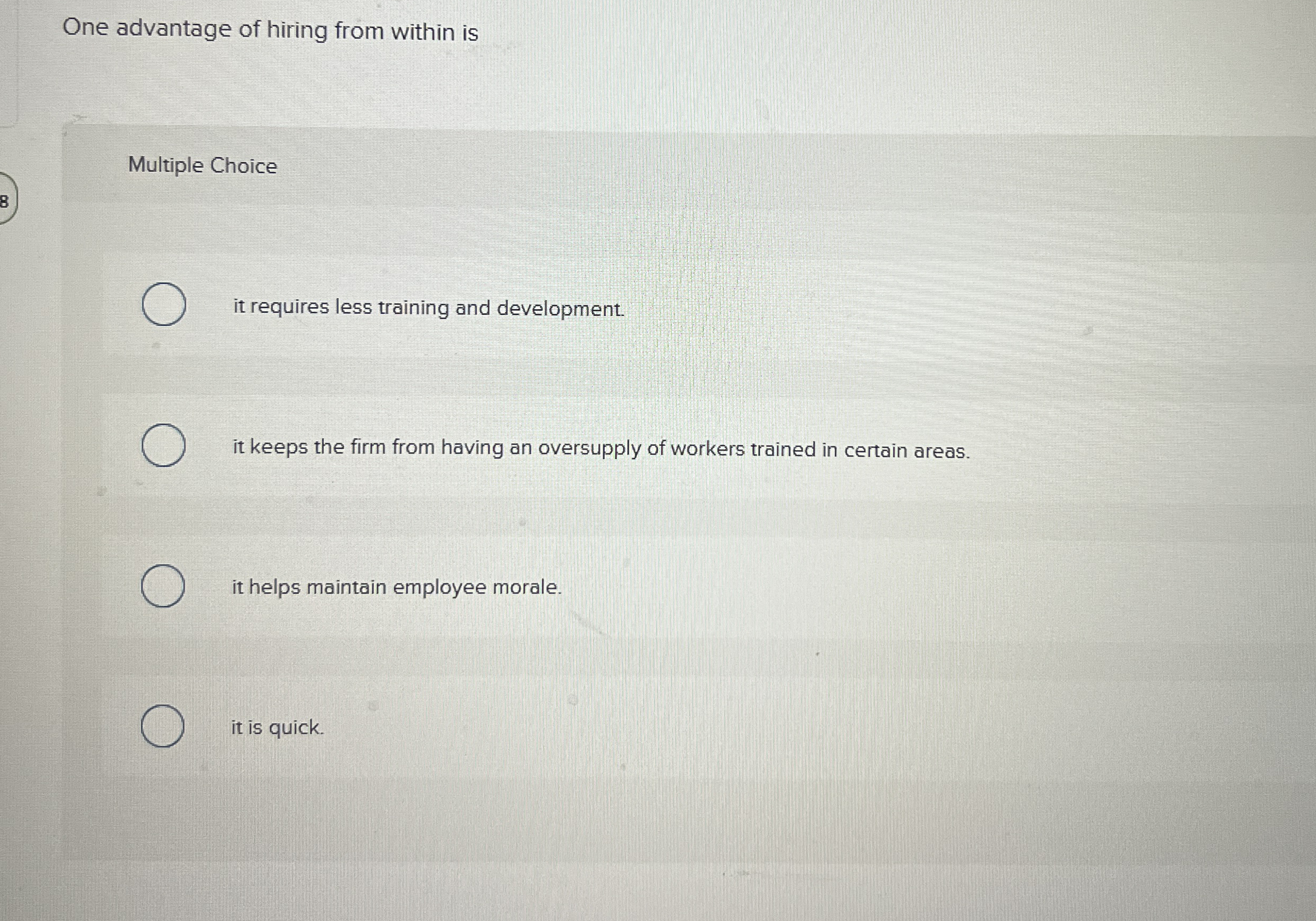  statement best describes Grady's situation? Multiple Choice Grady has entered job