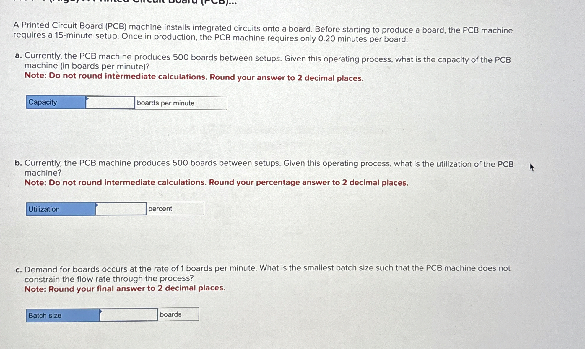  A Printed Circuit Board (PCB) machine installs integrated circuits onto a