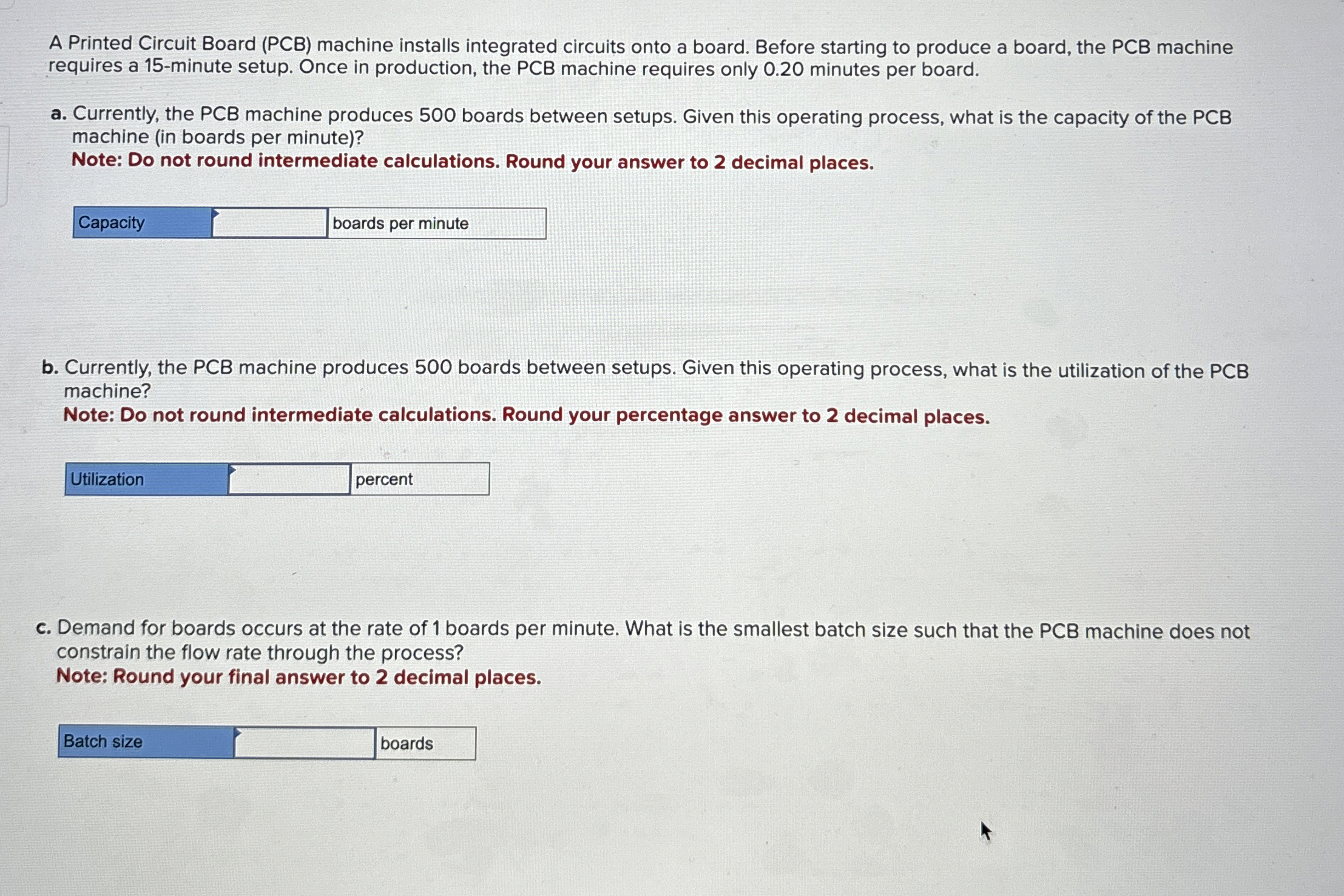  A Printed Circuit Board (PCB) machine installs integrated circuits onto a