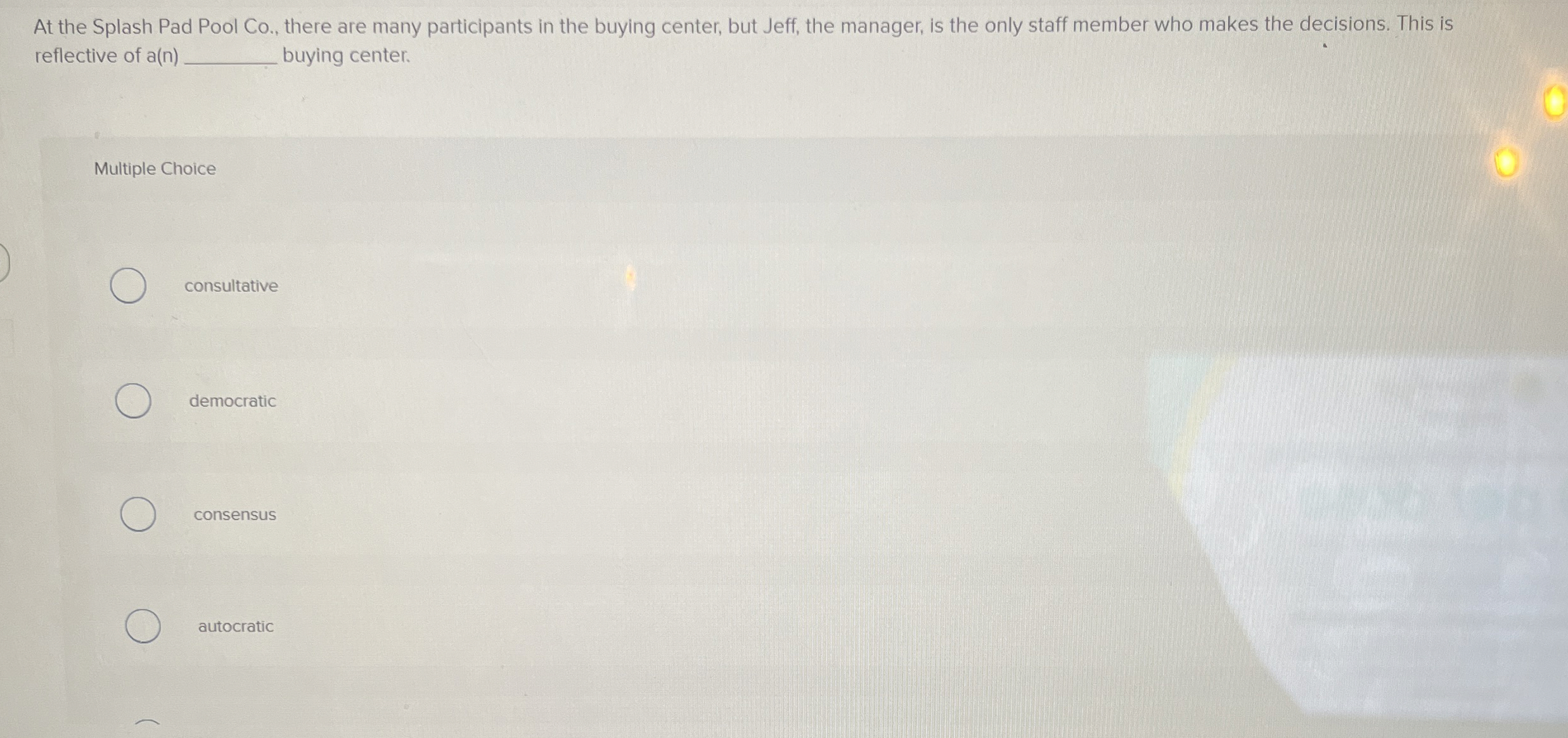  At the Splash Pad Pool Co., there are many participants in