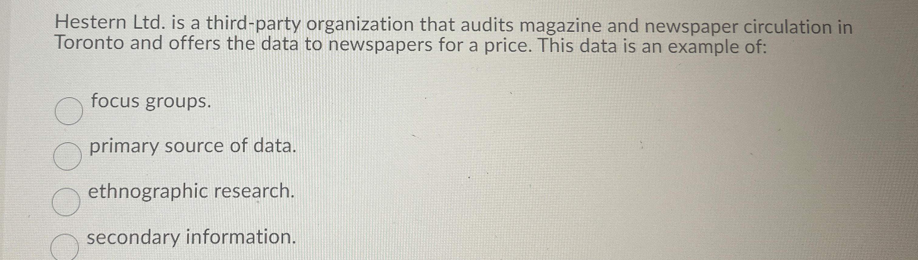  Hestern Ltd. is a third-party organization that audits magazine and newspaper