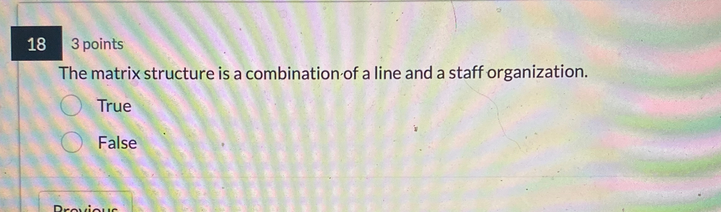  183 points The matrix structure is a combination of a line