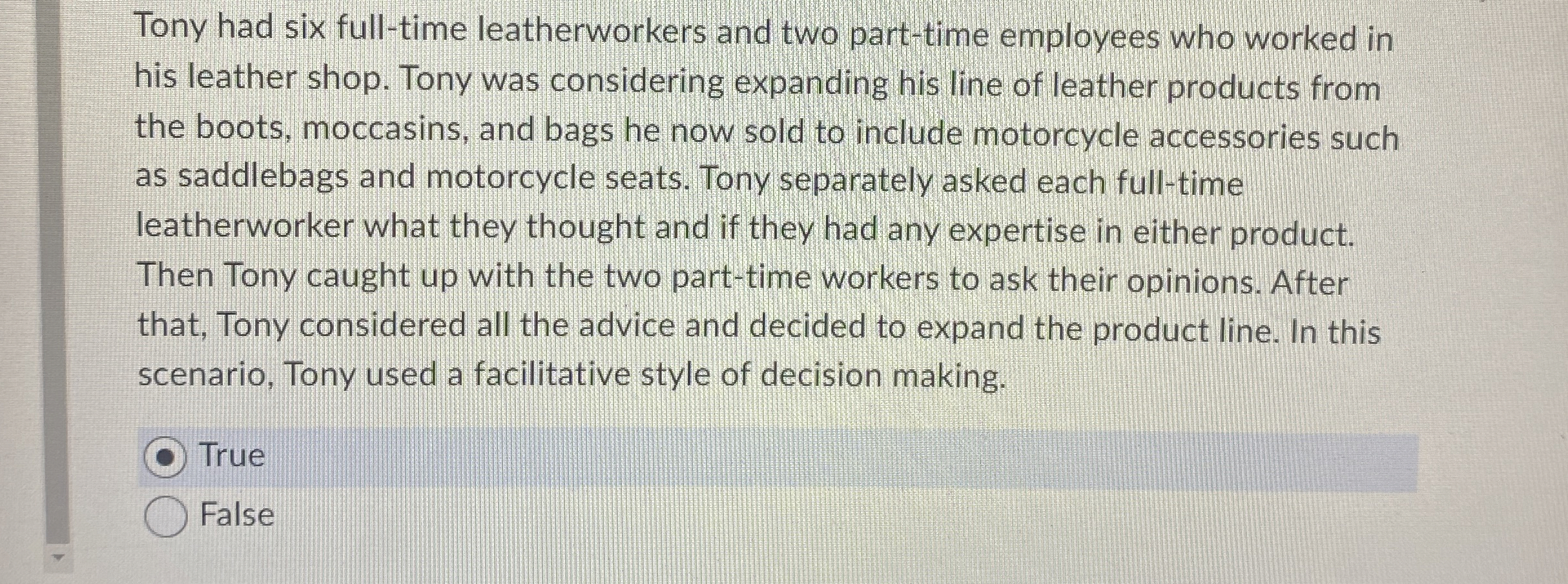  A psychology class has been assigned an individual case study project