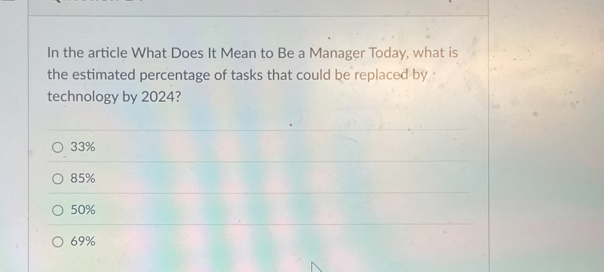  In the article What Does It Mean to Be a Manager