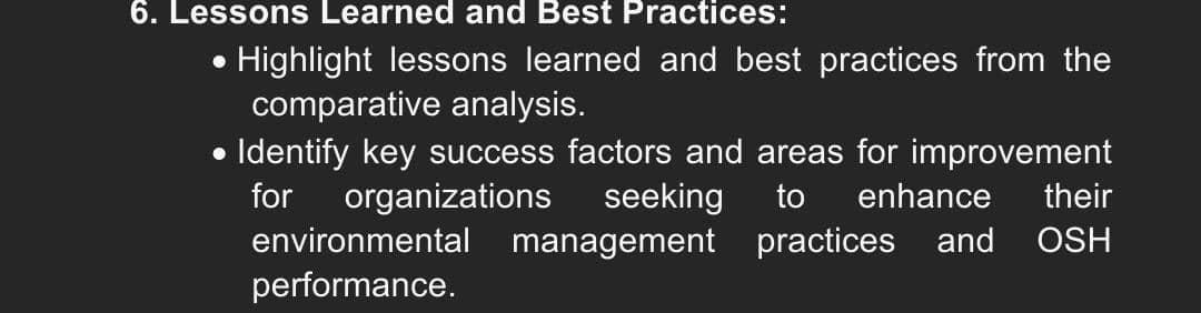  Lessons Learned and Best Practice for 3M Company Highlight lessons learned