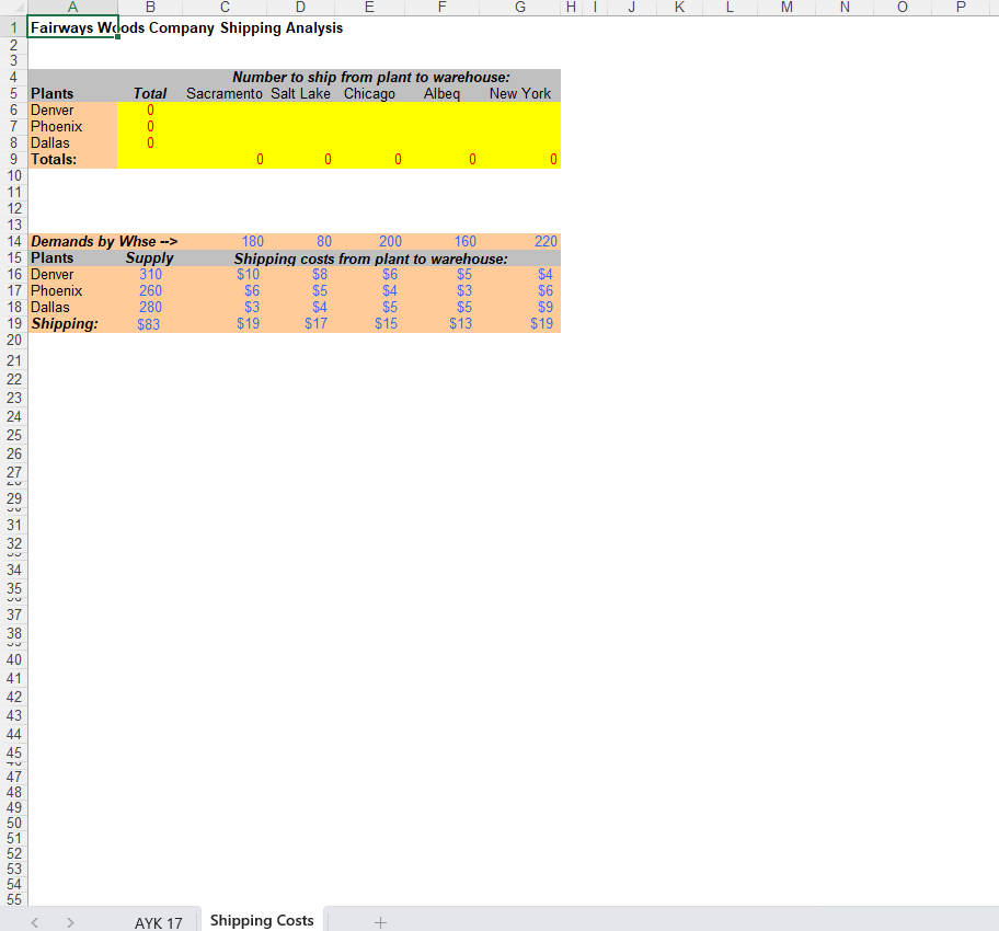  step-by-step answers with where the formulas should go and what to
