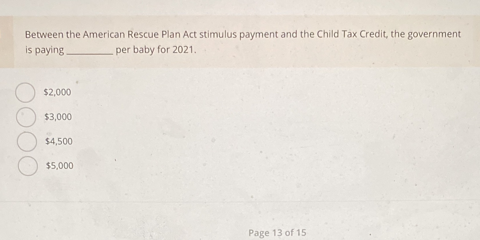 Please help Between the American Rescue Plan Act stimulus payment and the