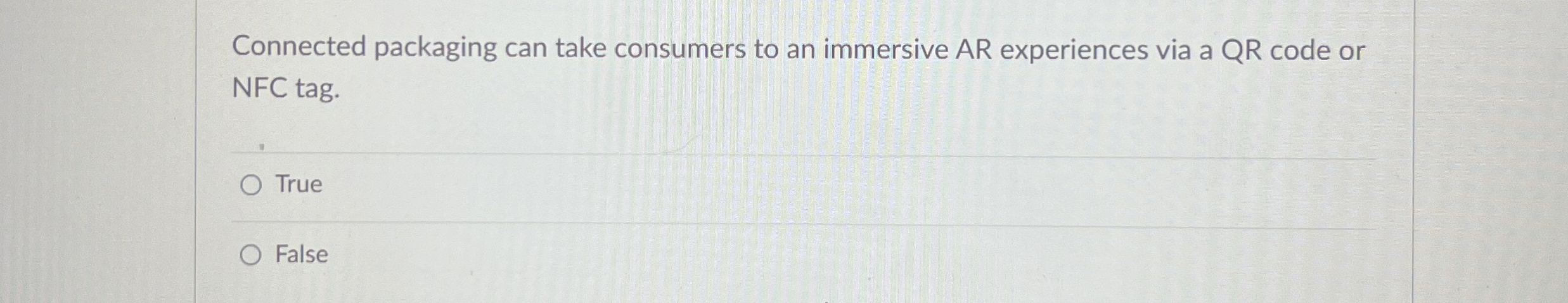  Connected packaging can take consumers to an immersive AR experiences via
