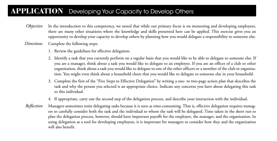  PRACTICE What Would You Include in the Performance Evaluation? Objective Supportive