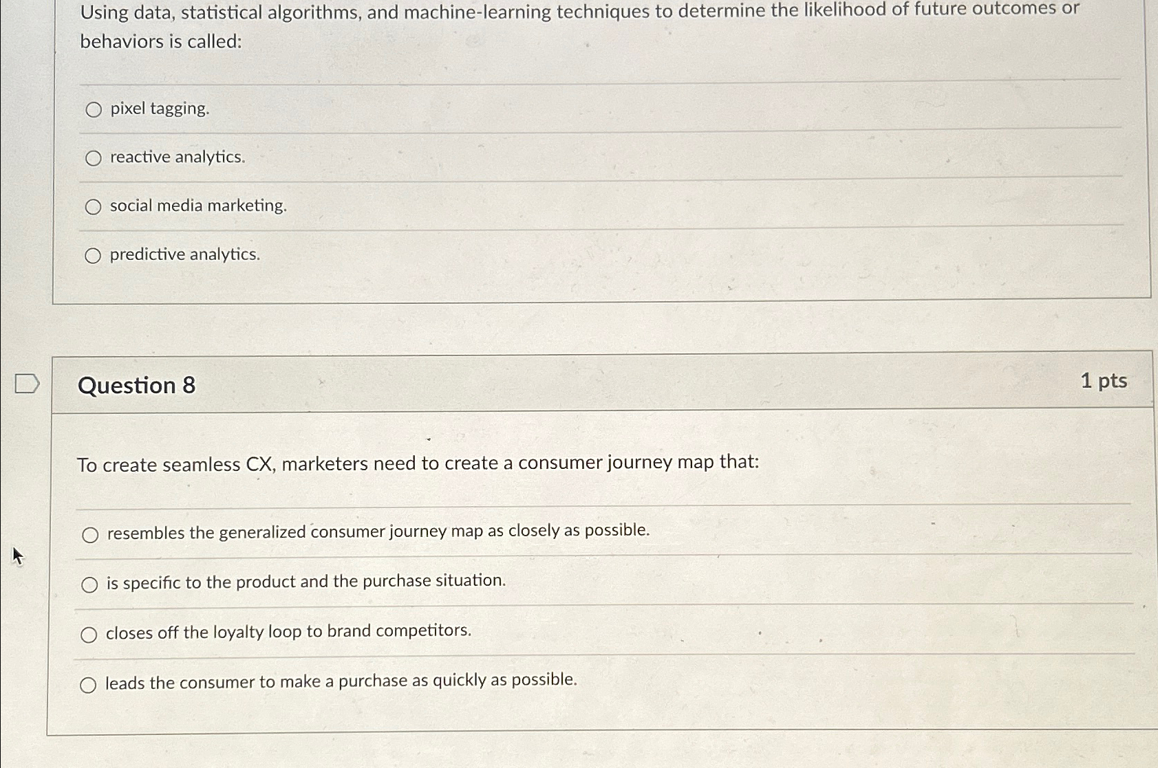  Using data, statistical algorithms, and machine-learning techniques to determine the likelihood
