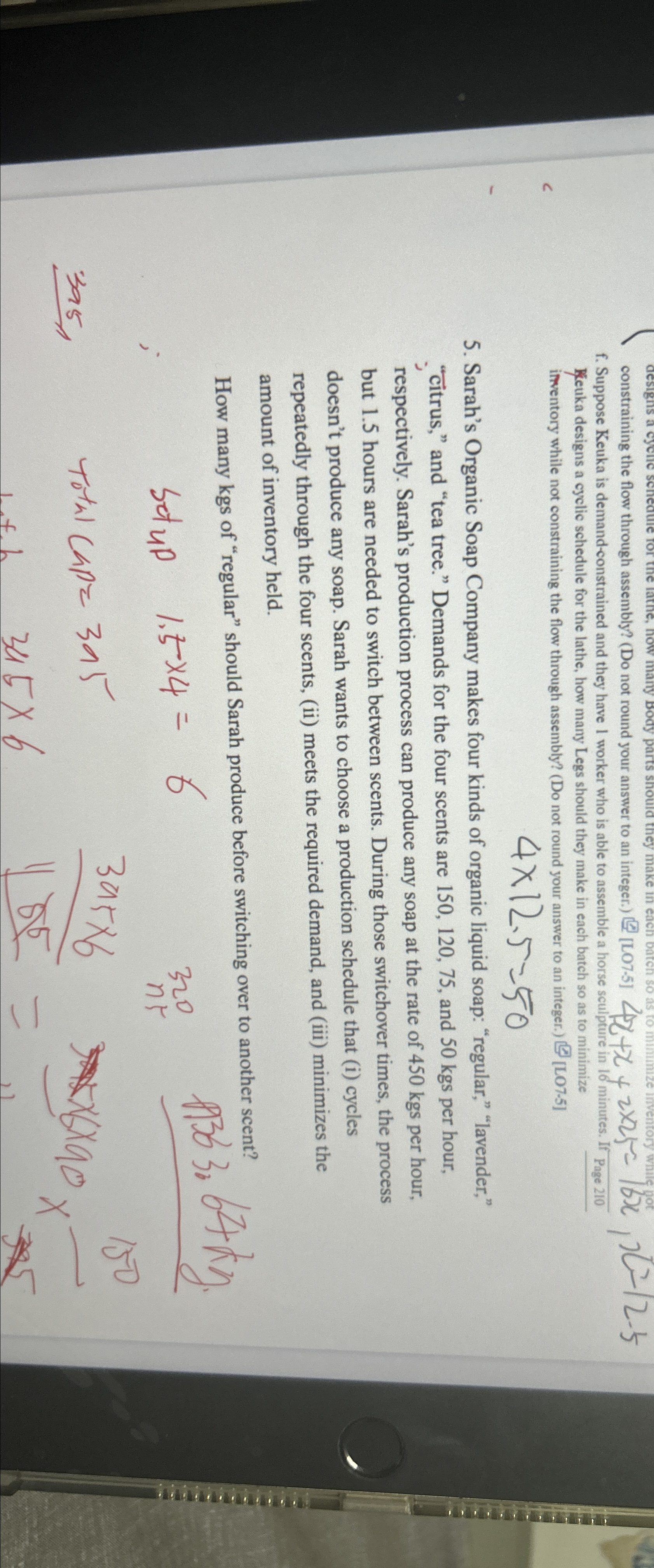  constraining the flow through assembly? (Do not round your answer to