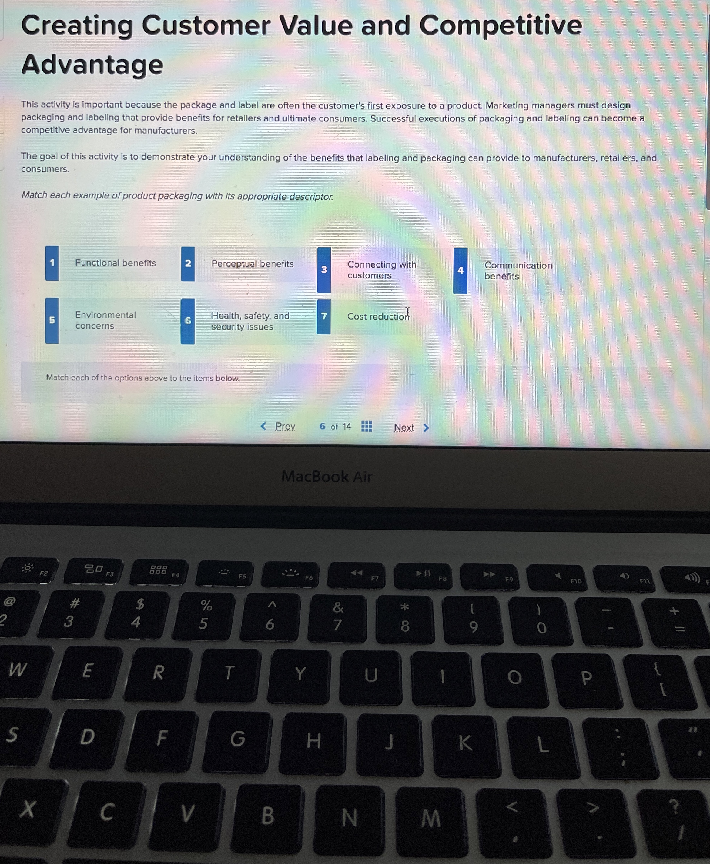  Creating Customer Value and Competitive Advantage This activity is important because