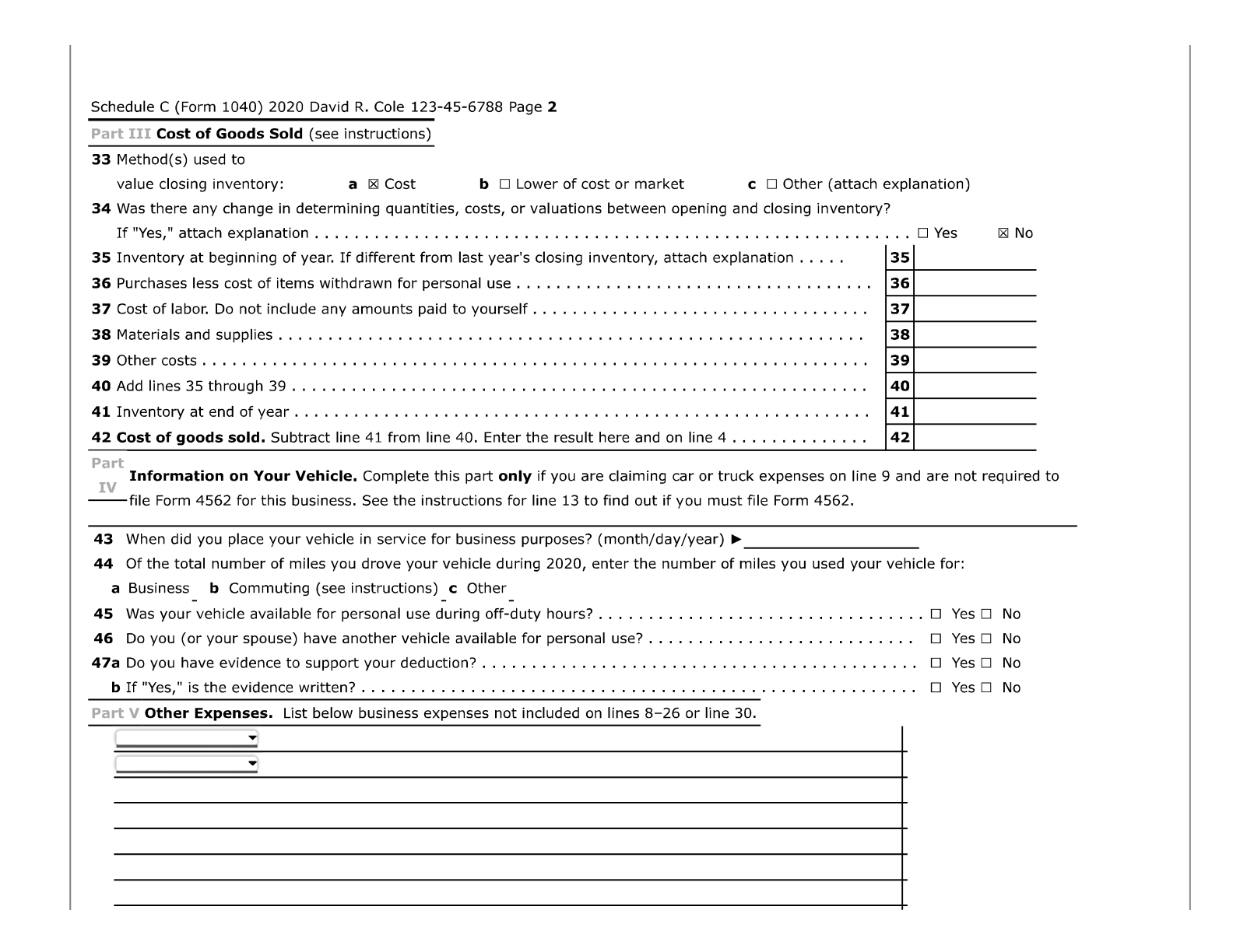 and wife who live at 1820 Elk Avenue, Denver, CO 80202. David