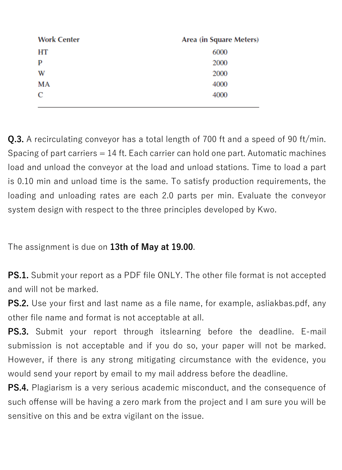  (a) Develop a layout for the matrix in Figure below using