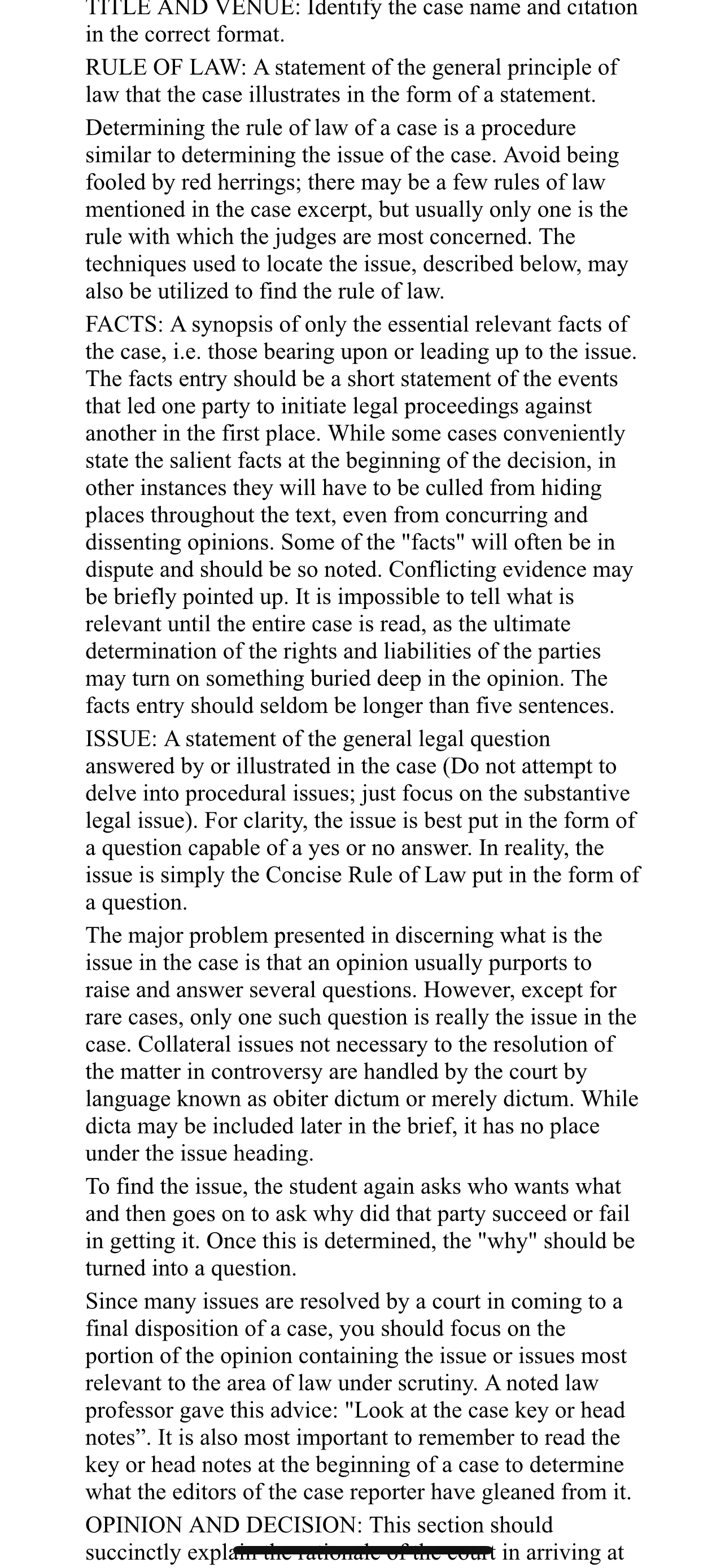 Giant Bicycle, Inc., 181 F.Supp.3d 957? Grading Rubric for Case Brief Written