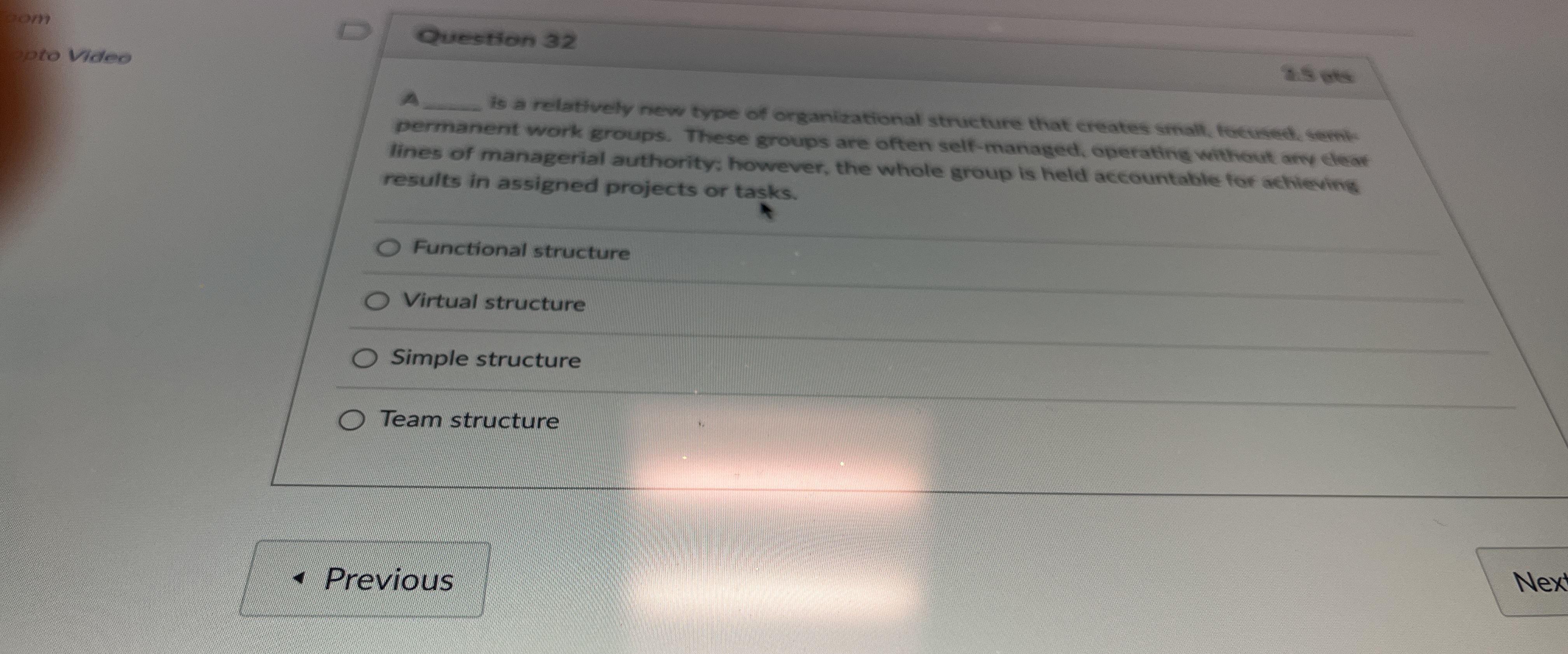  spro Video Question 32 q, is a relatively new type of
