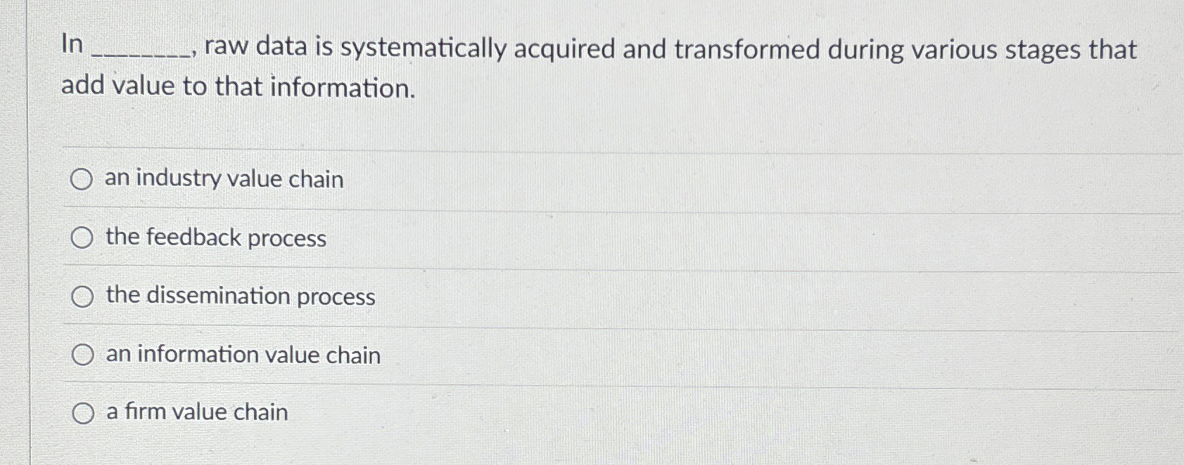  In q,, raw data is systematically acquired and transformed during various