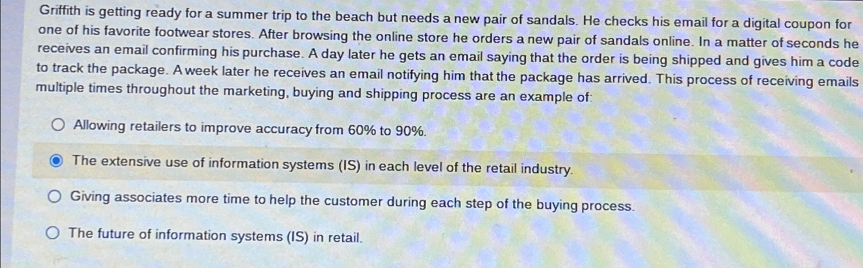  Griffith is getting ready for a summer trip to the beach