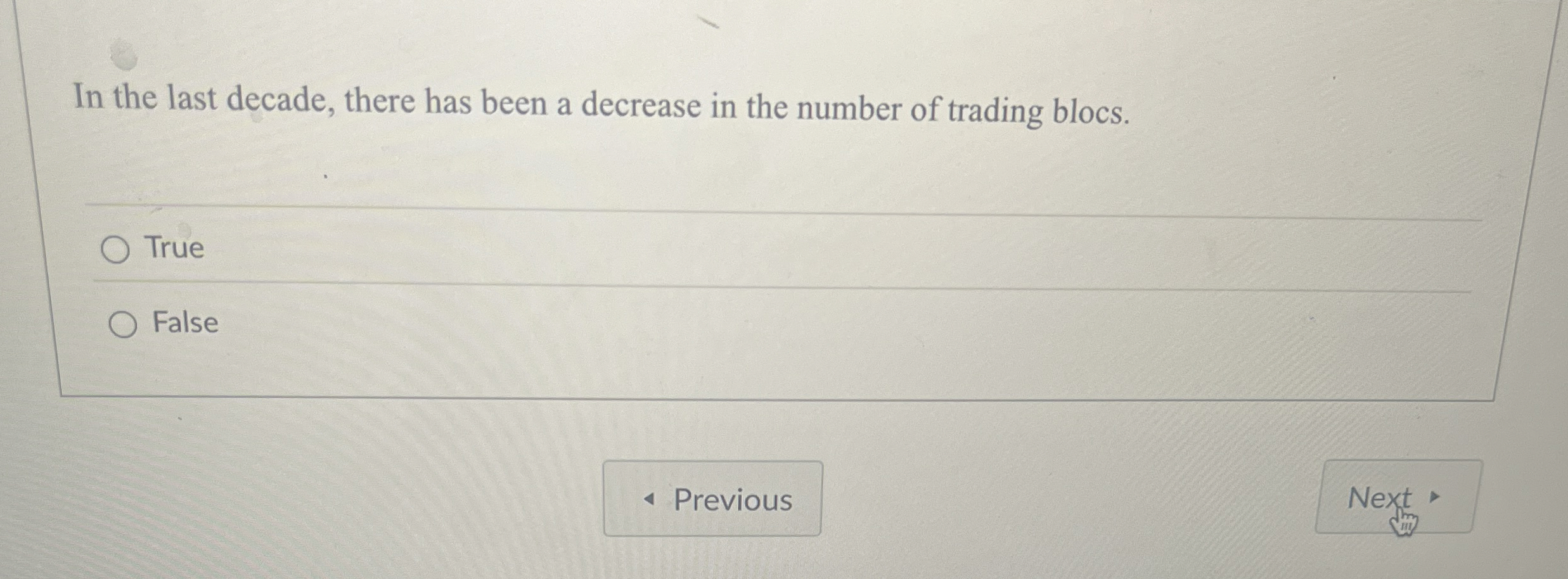  In the last decade, there has been a decrease in the