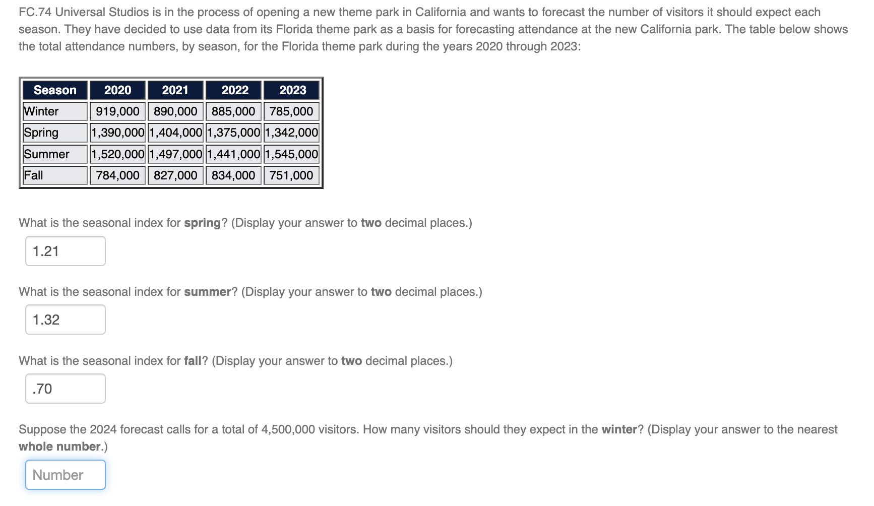  FC.74 Universal Studios is in the process of opening a new