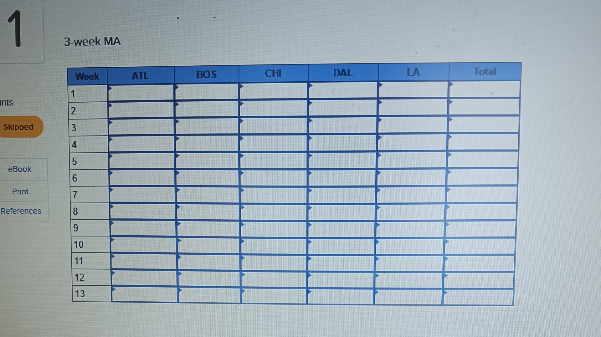  Starbucks has a large, global supply chain that must efficiently supply