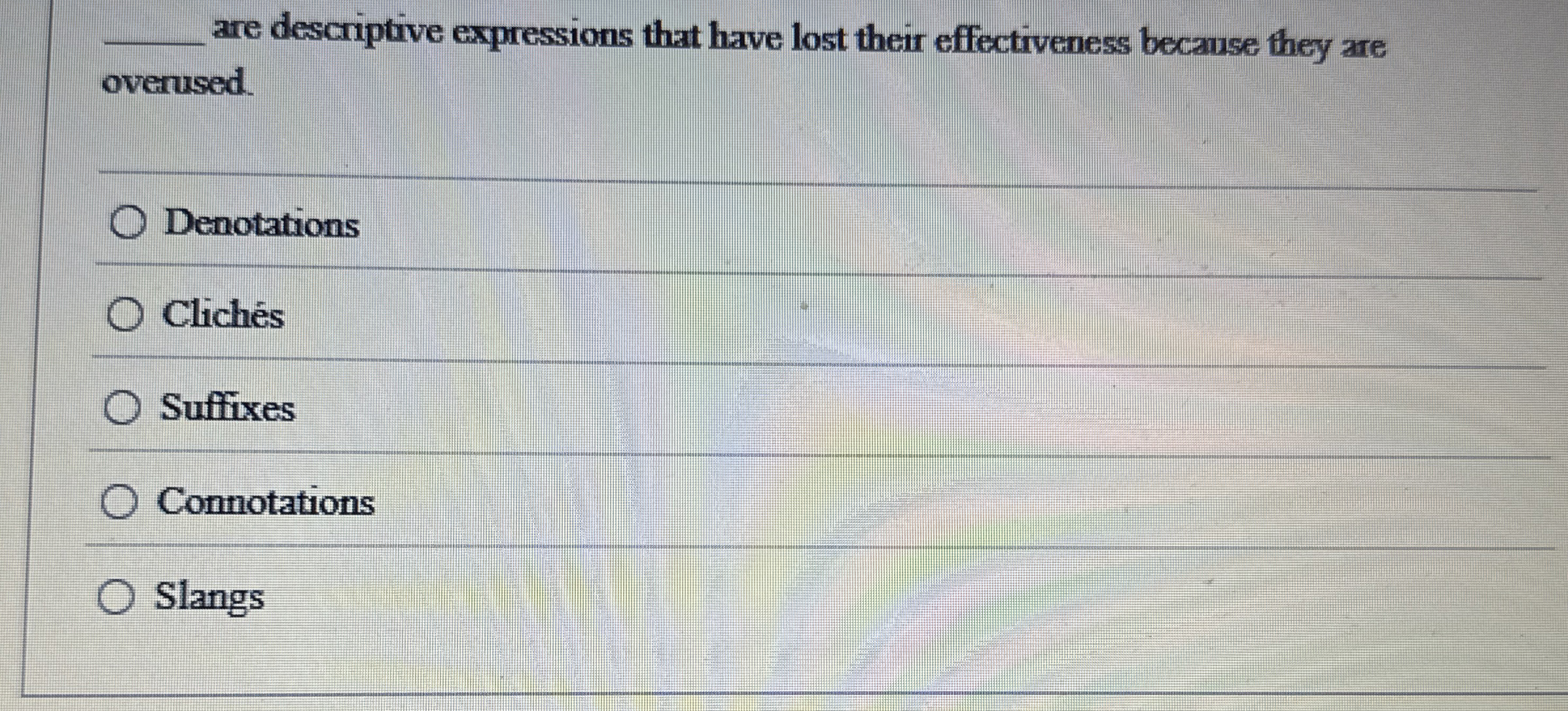  are descriptive expressions that have lost their effectiveness because they are