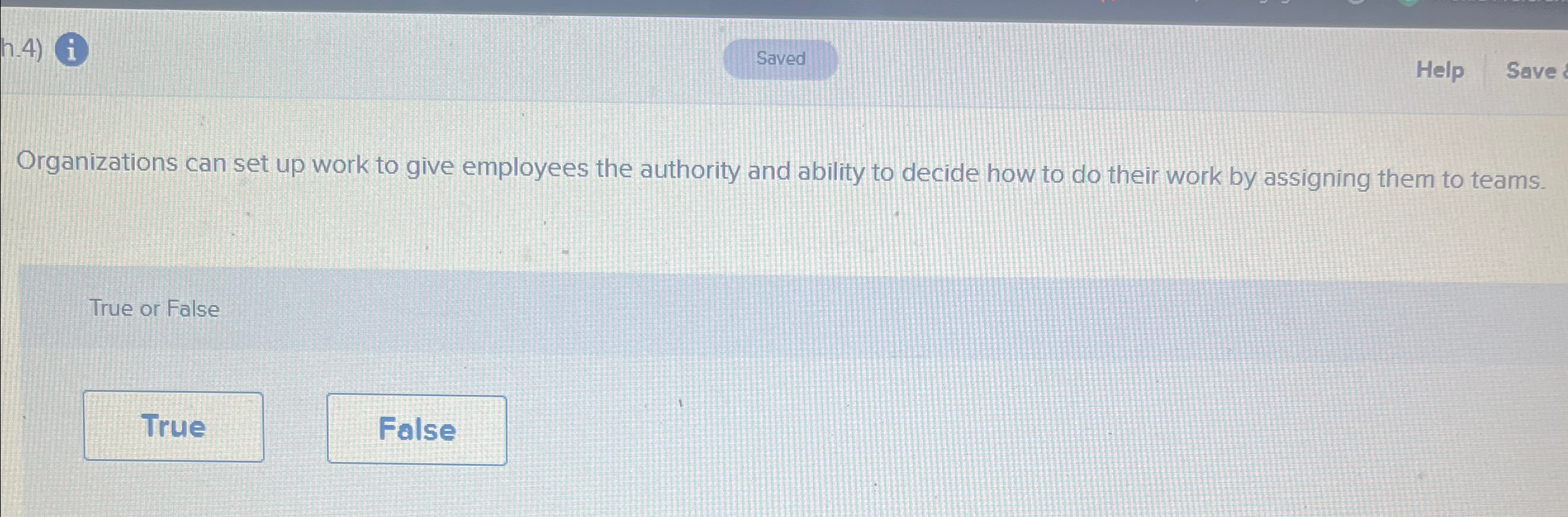  h.4) (i) Help Save Organizations can set up work to give