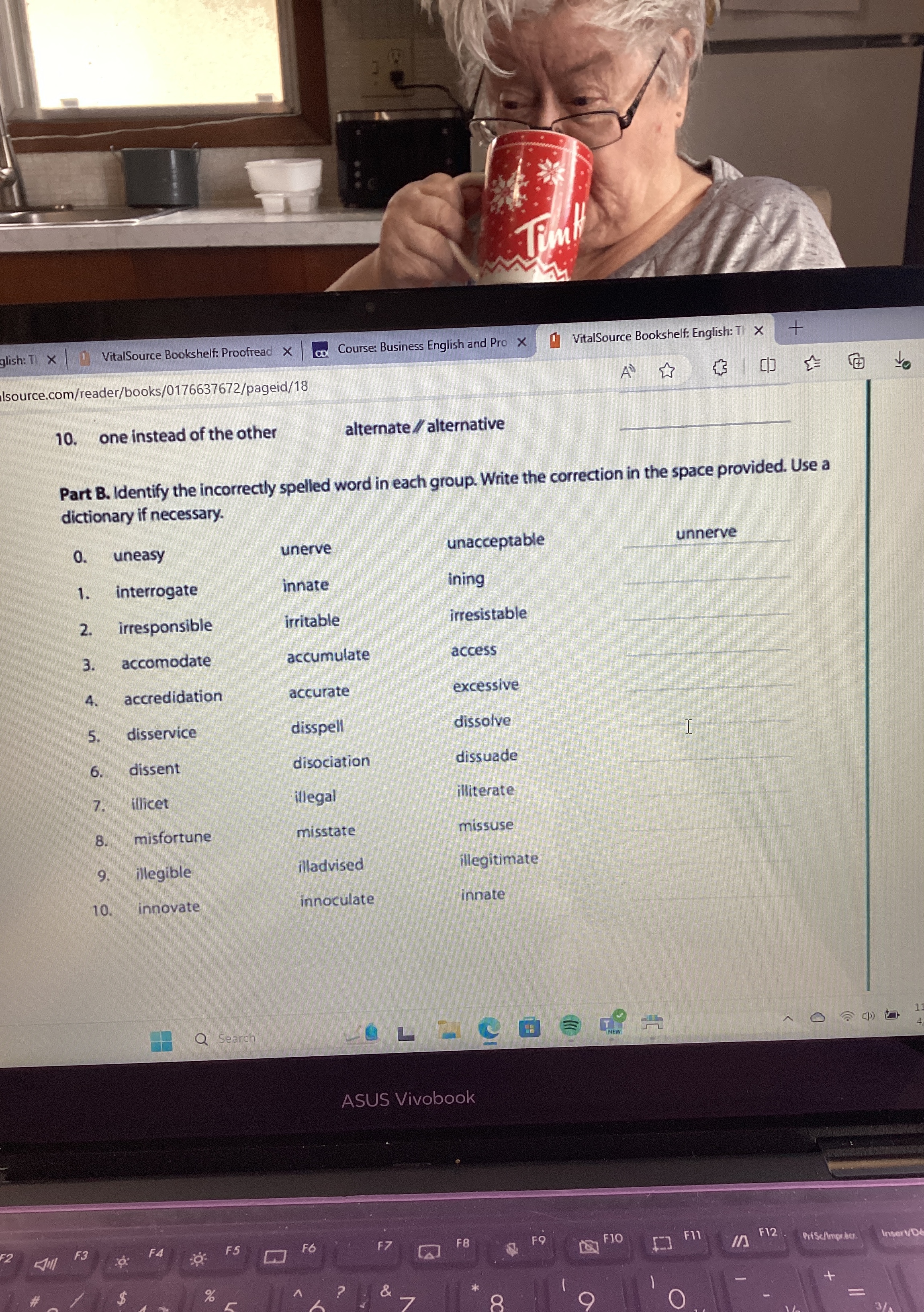  Isource.com/reader/books/0176637672/pageid/18 10. one instead of the other alternate// alternative VitalSource Bookshelf: