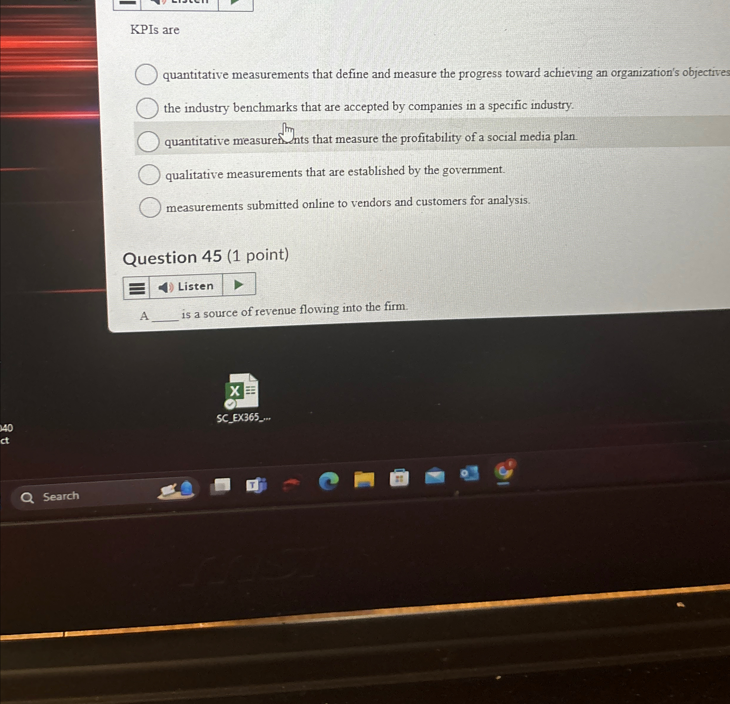  KPIs are quantitative measurements that define and measure the progress toward