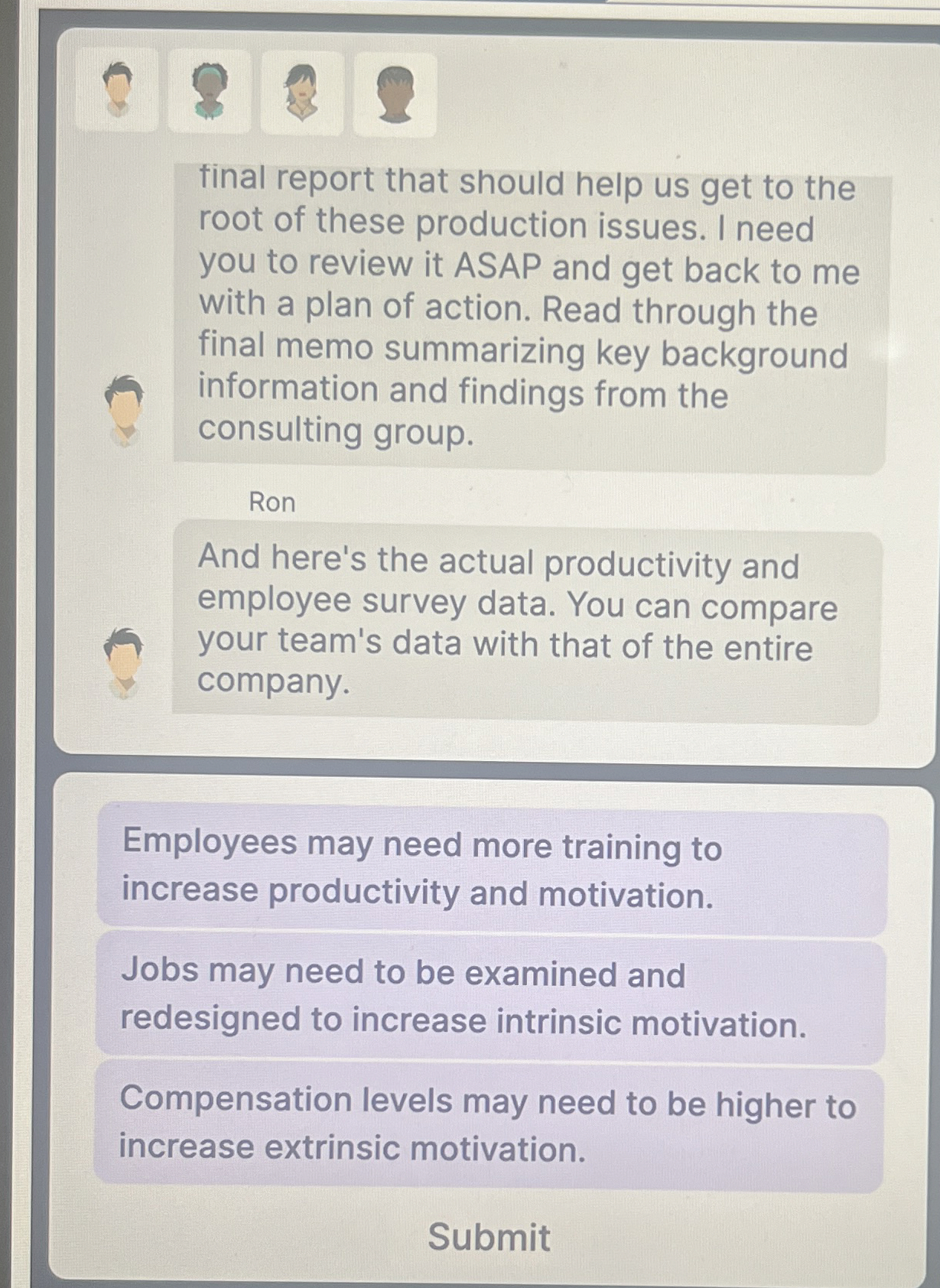  final report that should help us get to the root of