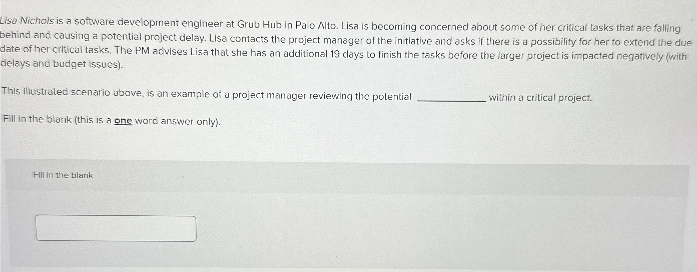  Lisa Nichols is a software development engineer at Grub Hub in
