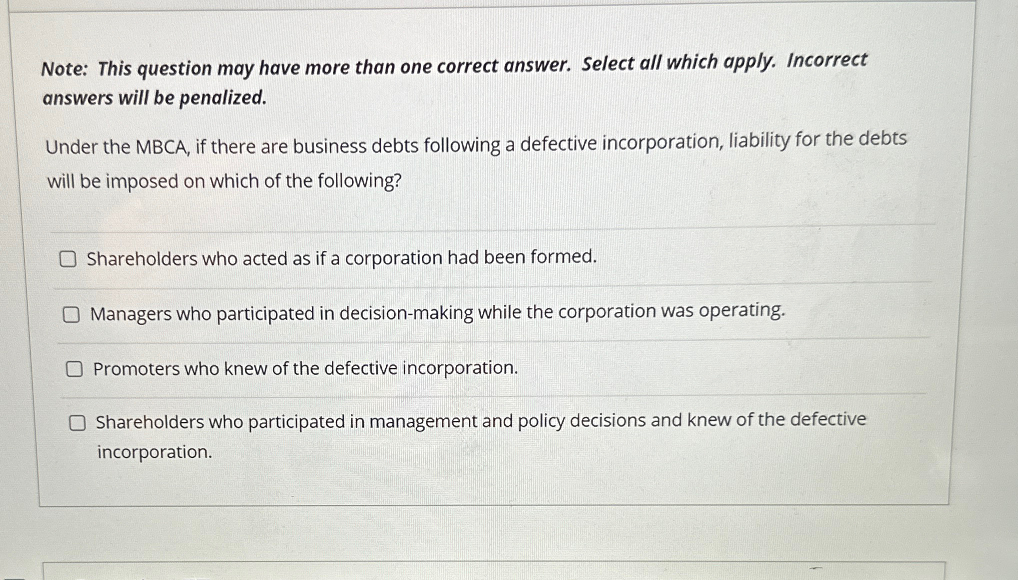  Note: This question may have more than one correct answer. Select