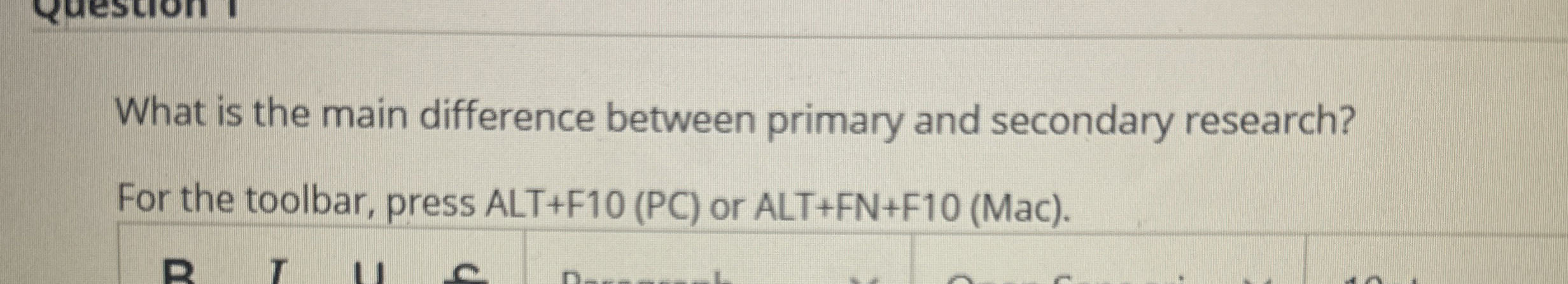  What is the main difference between primary and secondary research? For
