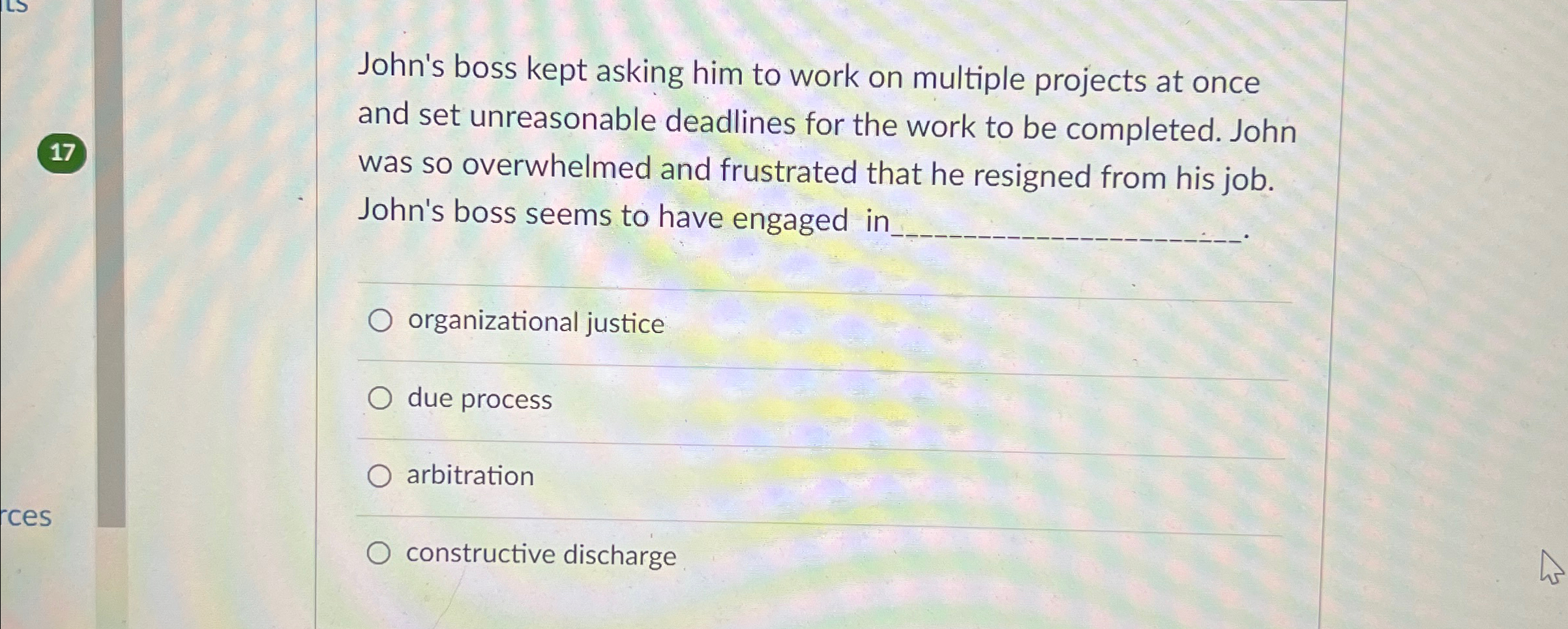  John's boss kept asking him to work on multiple projects at