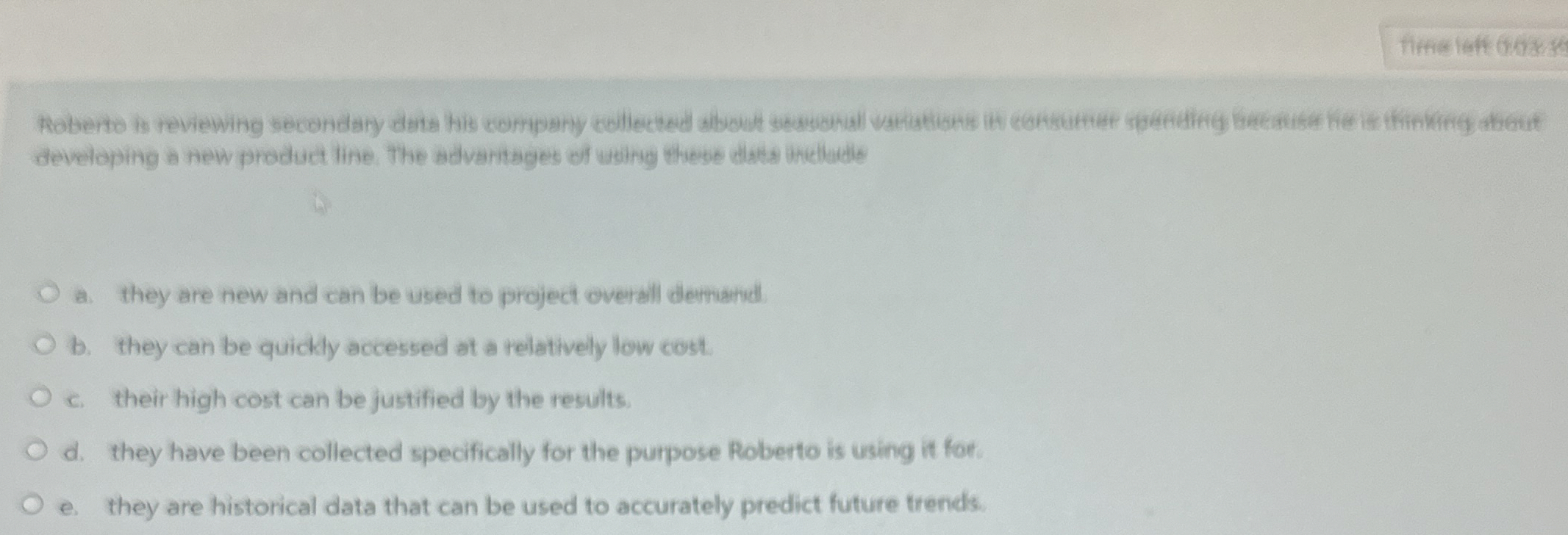  thifte left 6ax: developing a new product line. The advarisages of