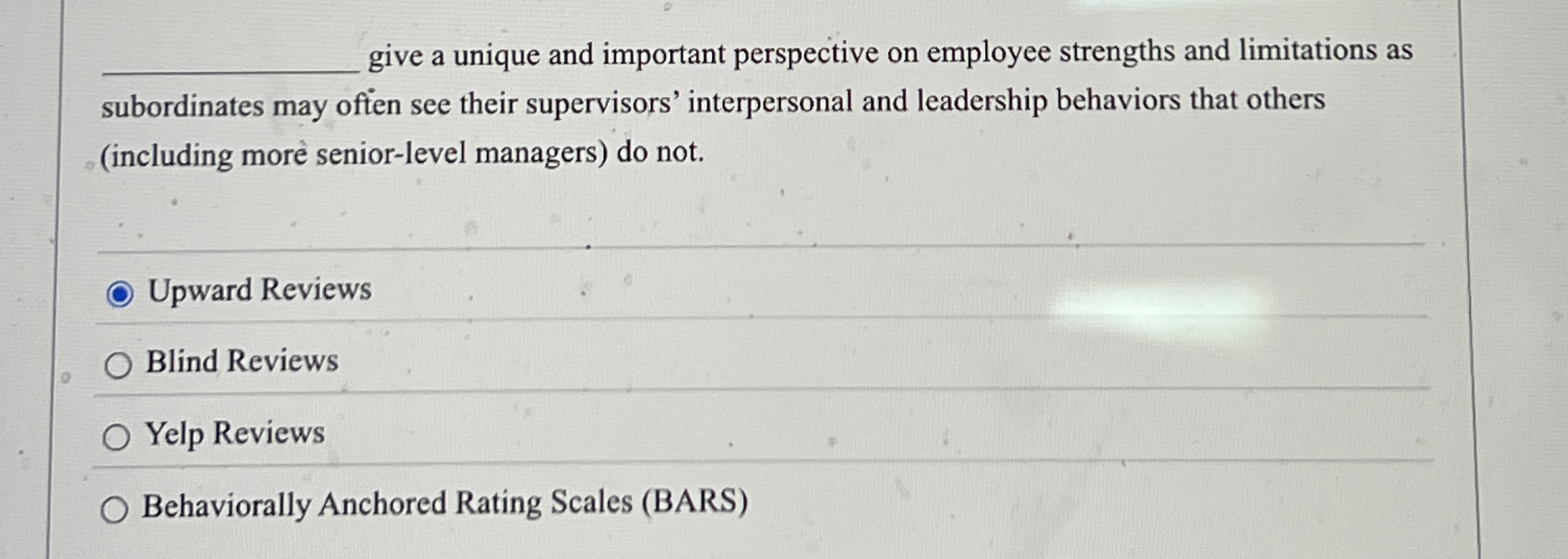  q, give a unique and important perspective on employee strengths and