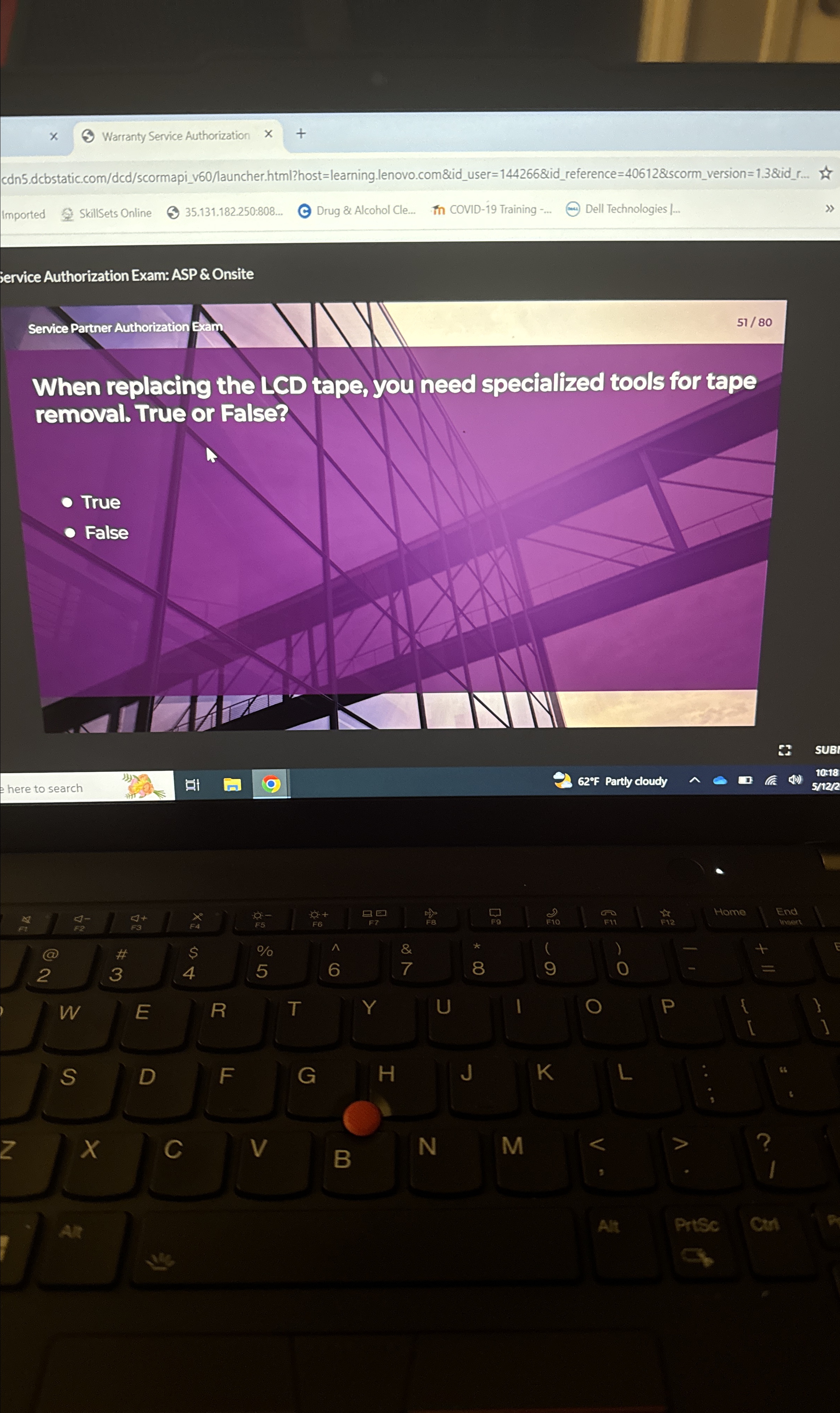  Warranty Service Authorization cdn5.dcbstatic.com/dcd/scormapi_v60/launcher.html?host=learning.lenovo.com&id_user=144266&xid_reference=40612&scorm_version=1.3&rid_r... Imported Skillsets Online 35.131.182.250:808.. Drug & Alcohol