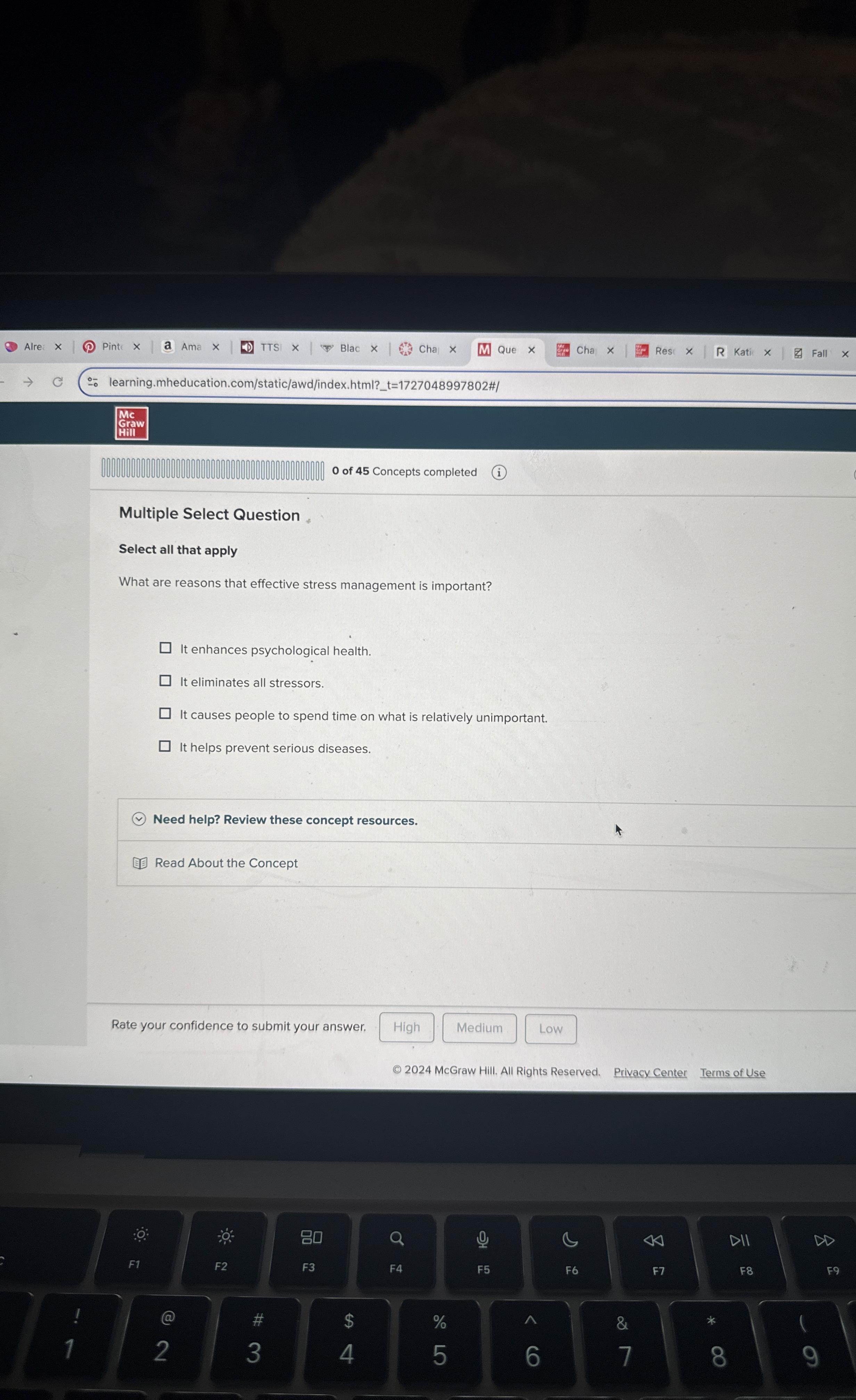  Multiple Select Question Select all that apply What are reasons that
