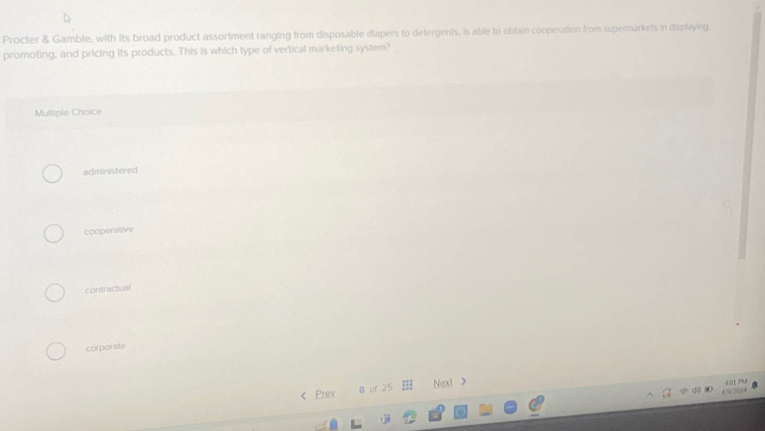  Procter & Gamble, with its broad product assortment ranging from disposable