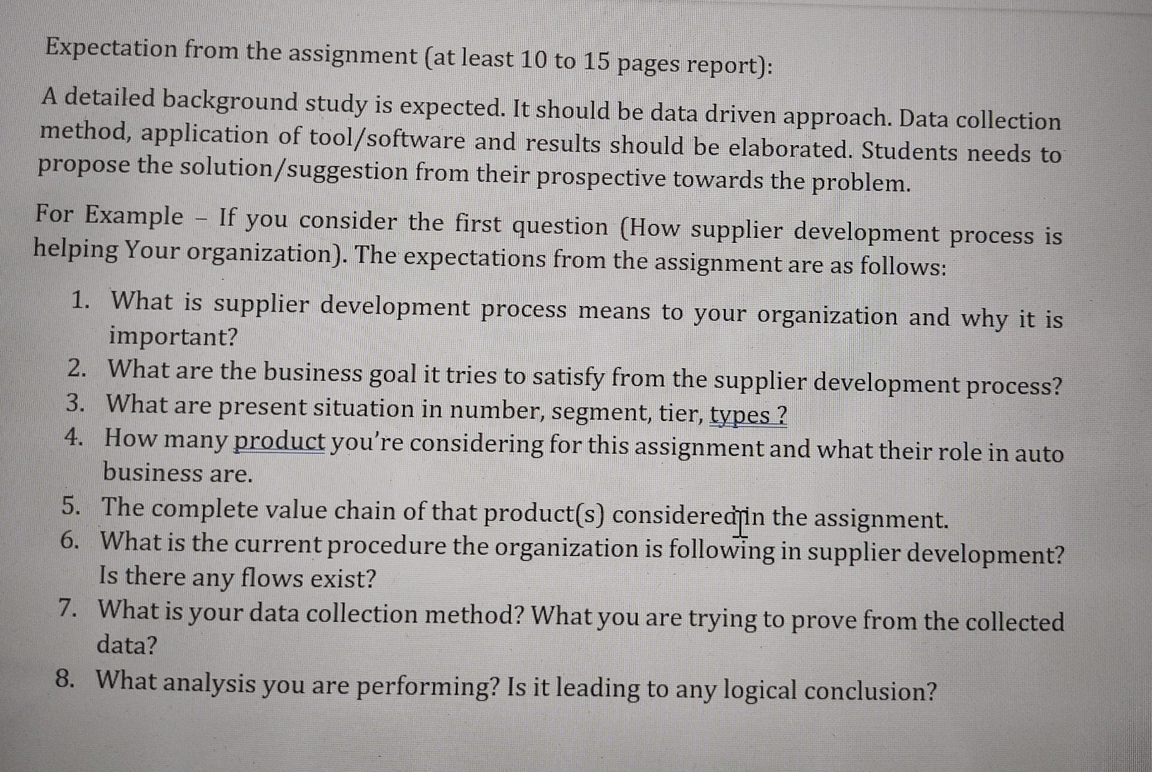  PPC- Situated Learning Assignment The 10 Operation Management decisions are shaping