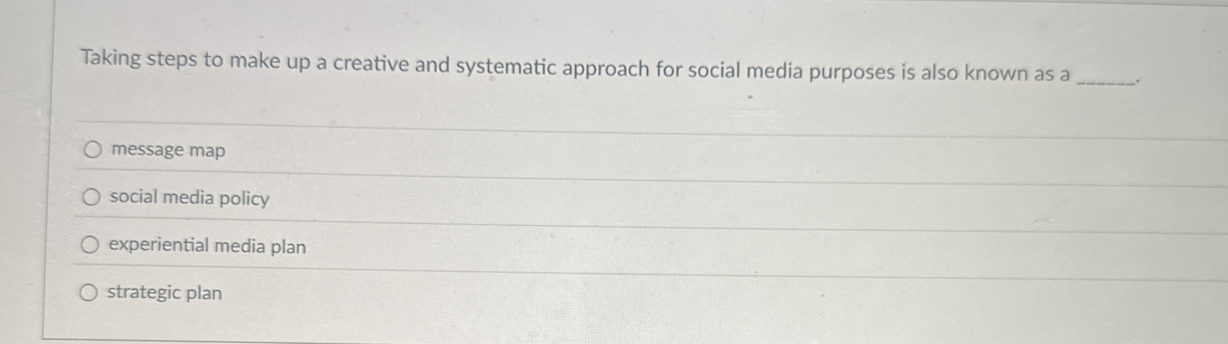  Taking steps to make up a creative and systematic approach for