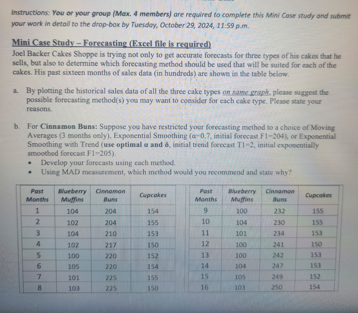  Instructions: You or your group (Max.4 members) are required to complete